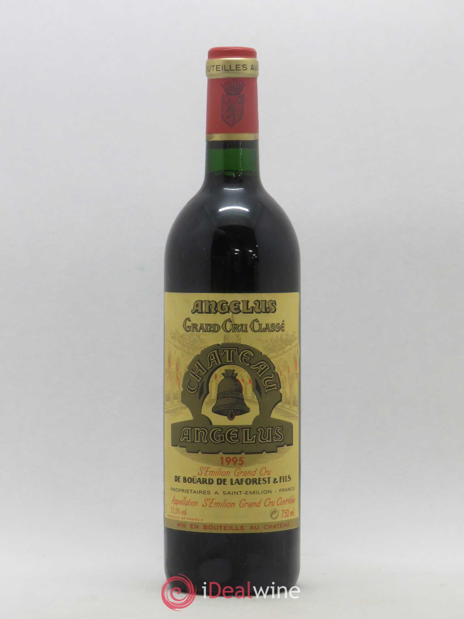 Château Angélus 1er Grand Cru Classé A 1995 - Lot de 1 bouteille - 0