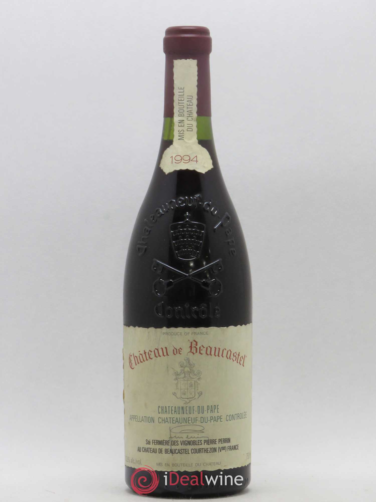 Châteauneuf-du-Pape Château de Beaucastel Famille Perrin 1994 - Lot de 1 bouteille - 0