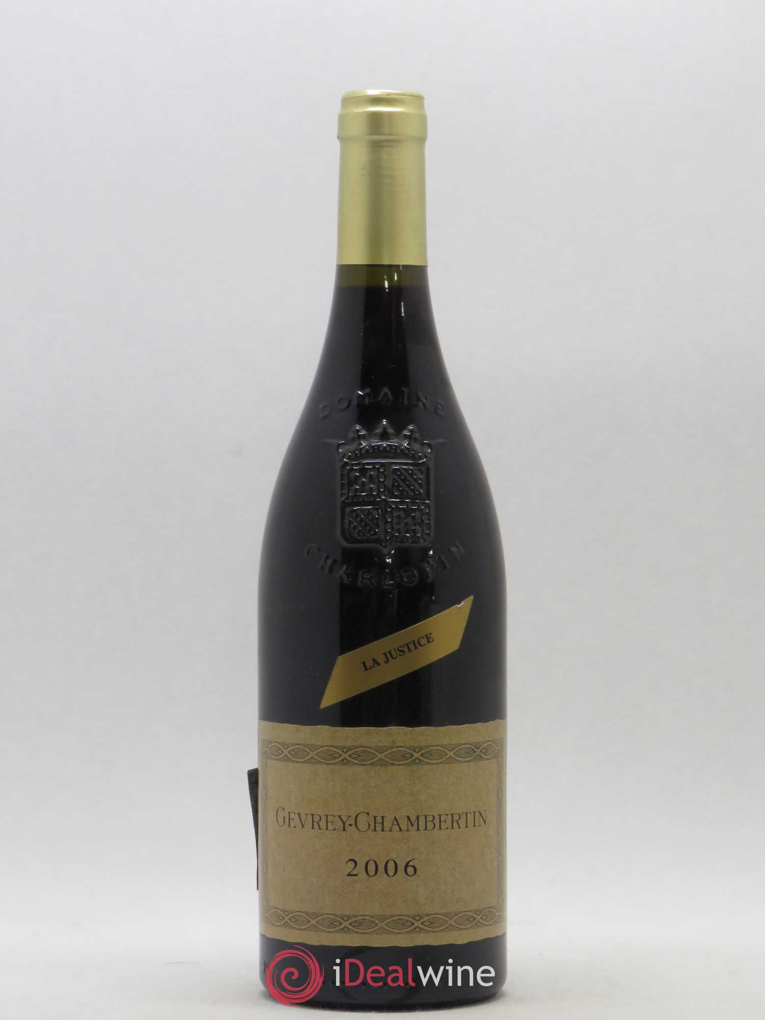 Gevrey-Chambertin La Justice Charlopin-Parizot 2006 - Posten von 1 Flasche - 0