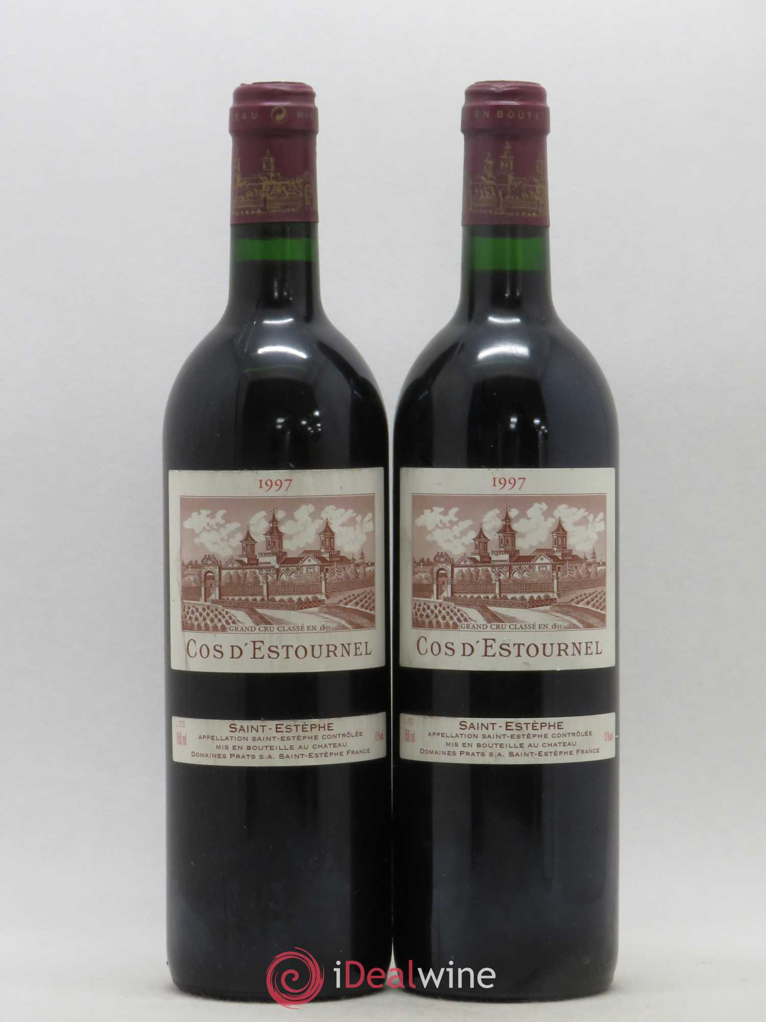 Cos d'Estournel 2ème Grand Cru Classé 1997 - Lot de 2 bouteilles - 0