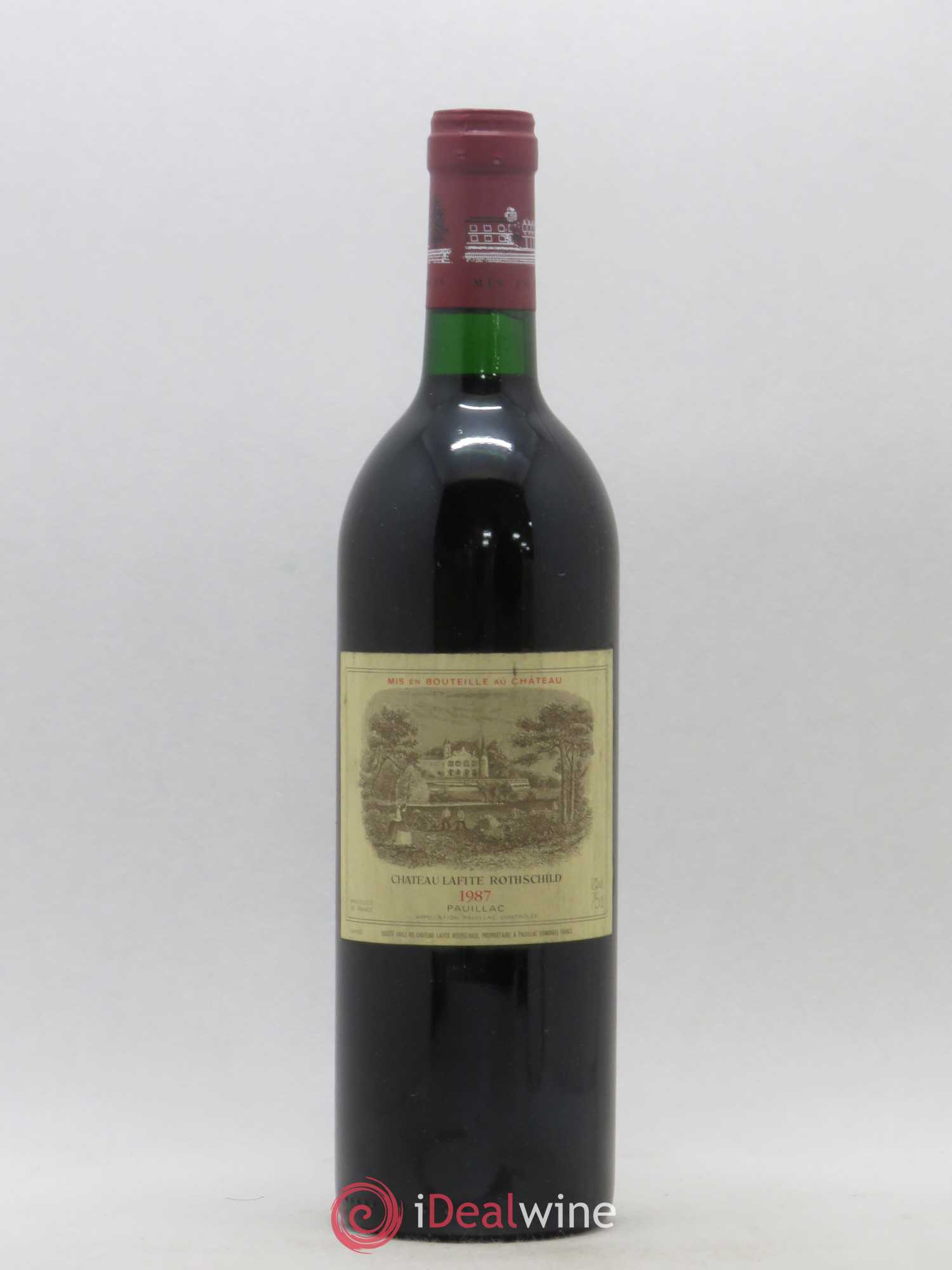 Château Lafite Rothschild 1er Grand Cru Classé 1987 - Lot de 1 bouteille - 0
