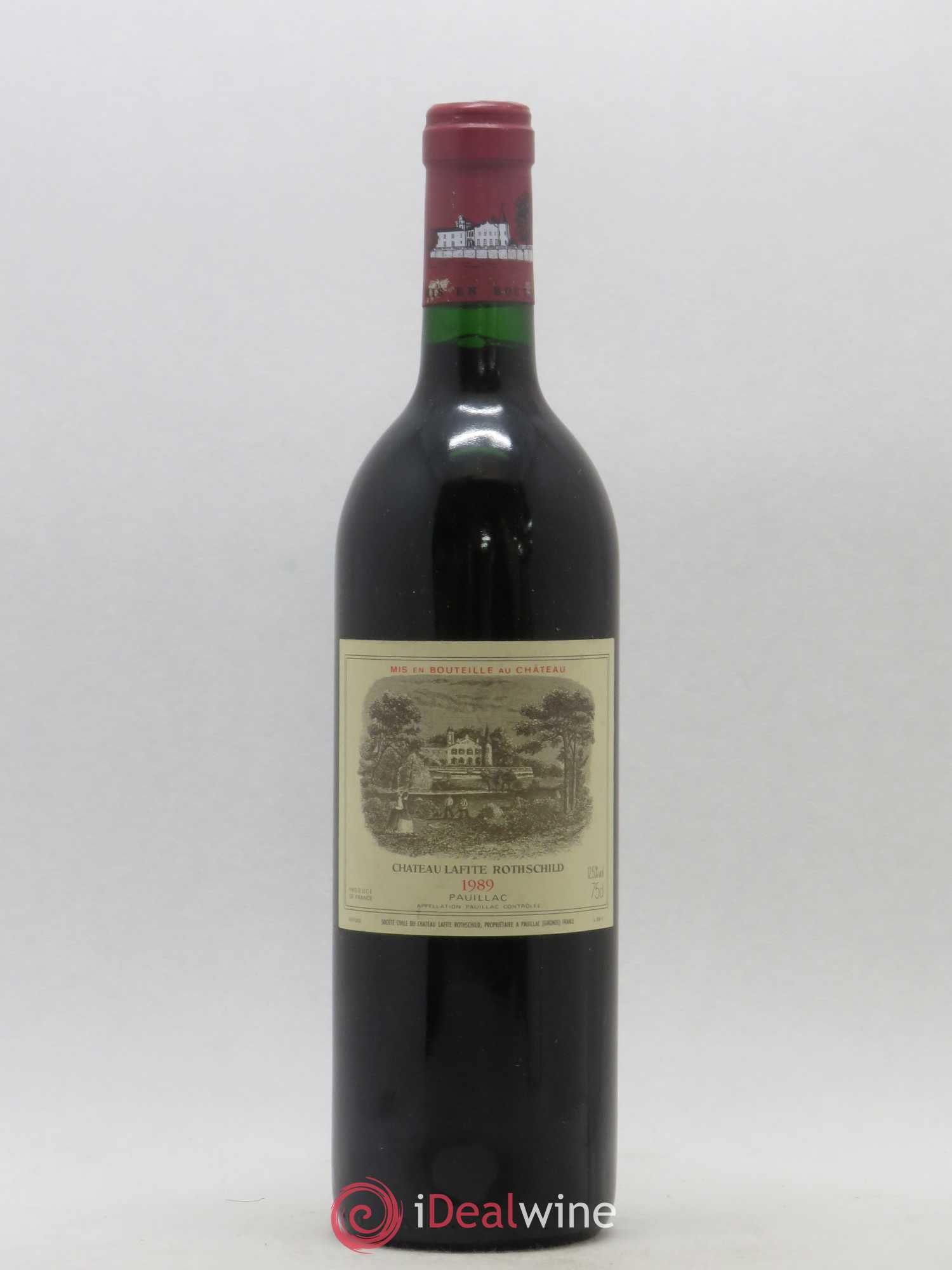 Château Lafite Rothschild 1er Grand Cru Classé 1989 - Lot de 1 bouteille - 0