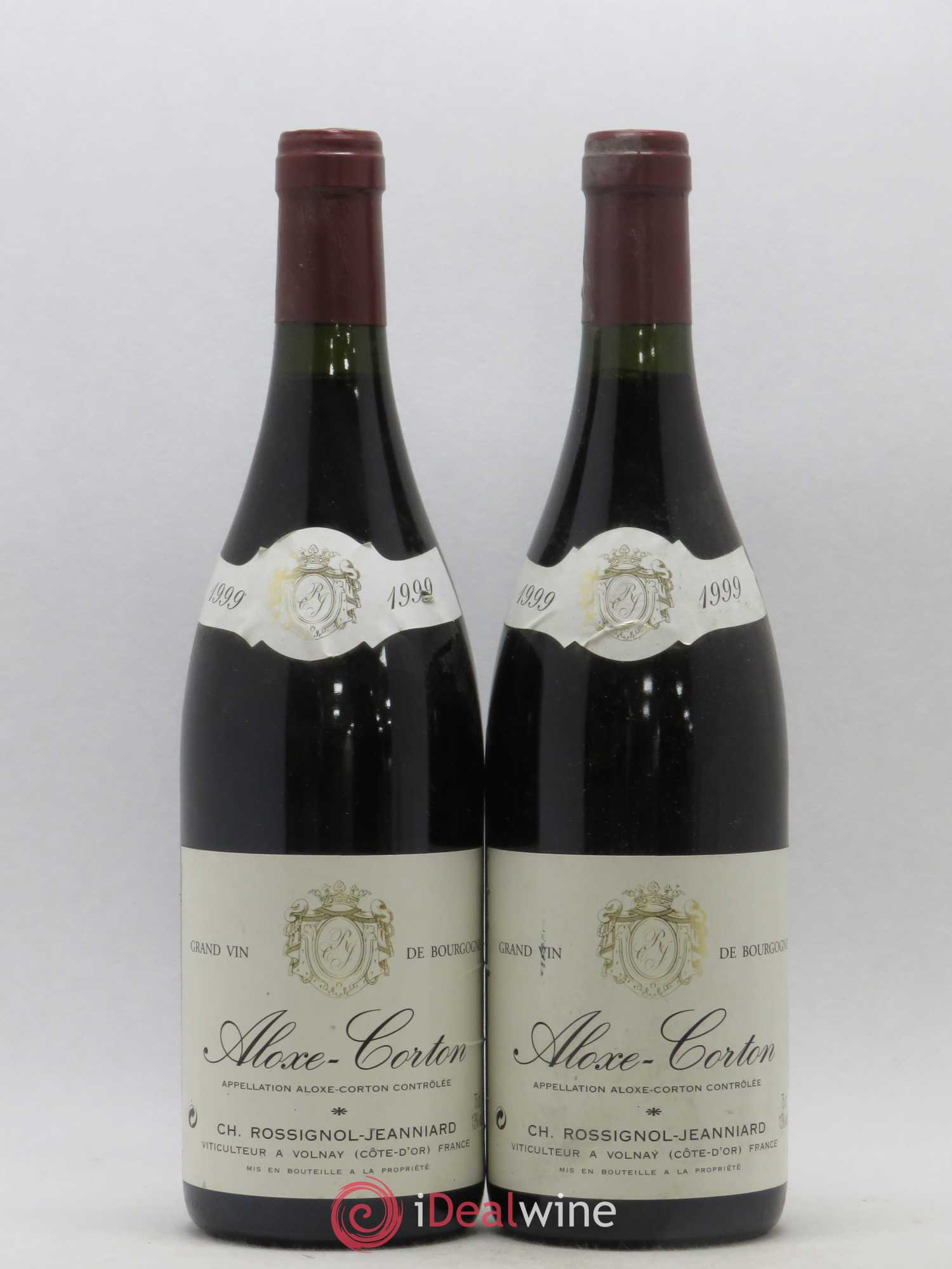 Aloxe-Corton Rossignol Jeanniard 1999 - Lot de 2 bouteilles - 0