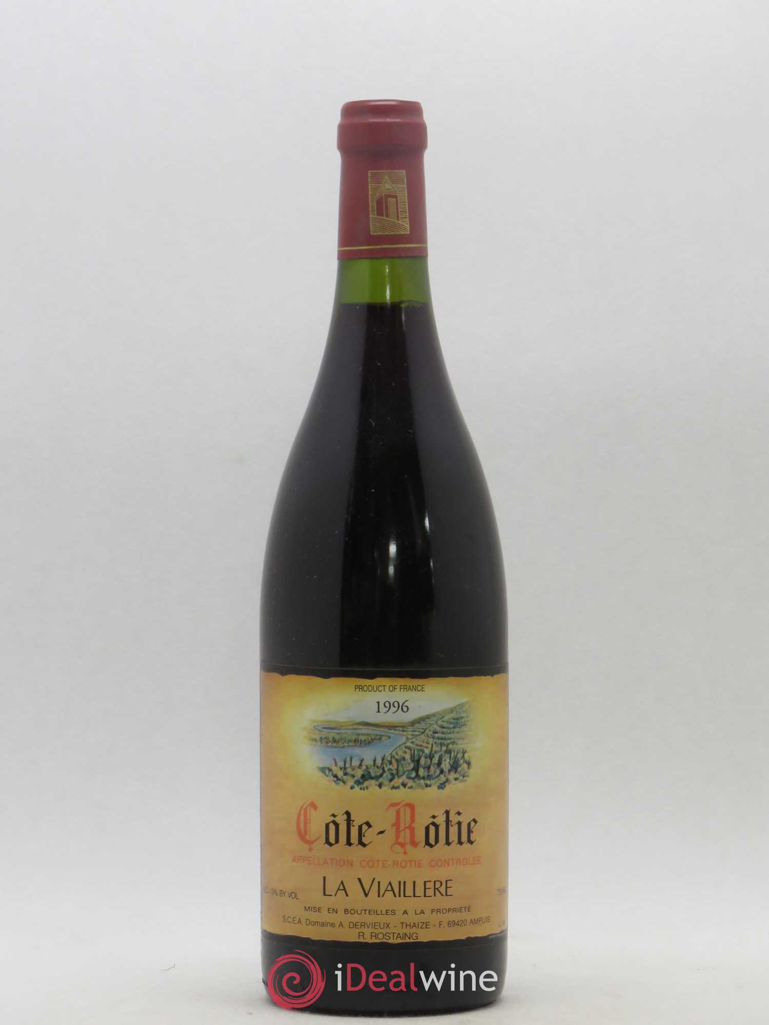 Côte-Rôtie La Viaillère René Rostaing 1996 - Lot de 1 bouteille - 0
