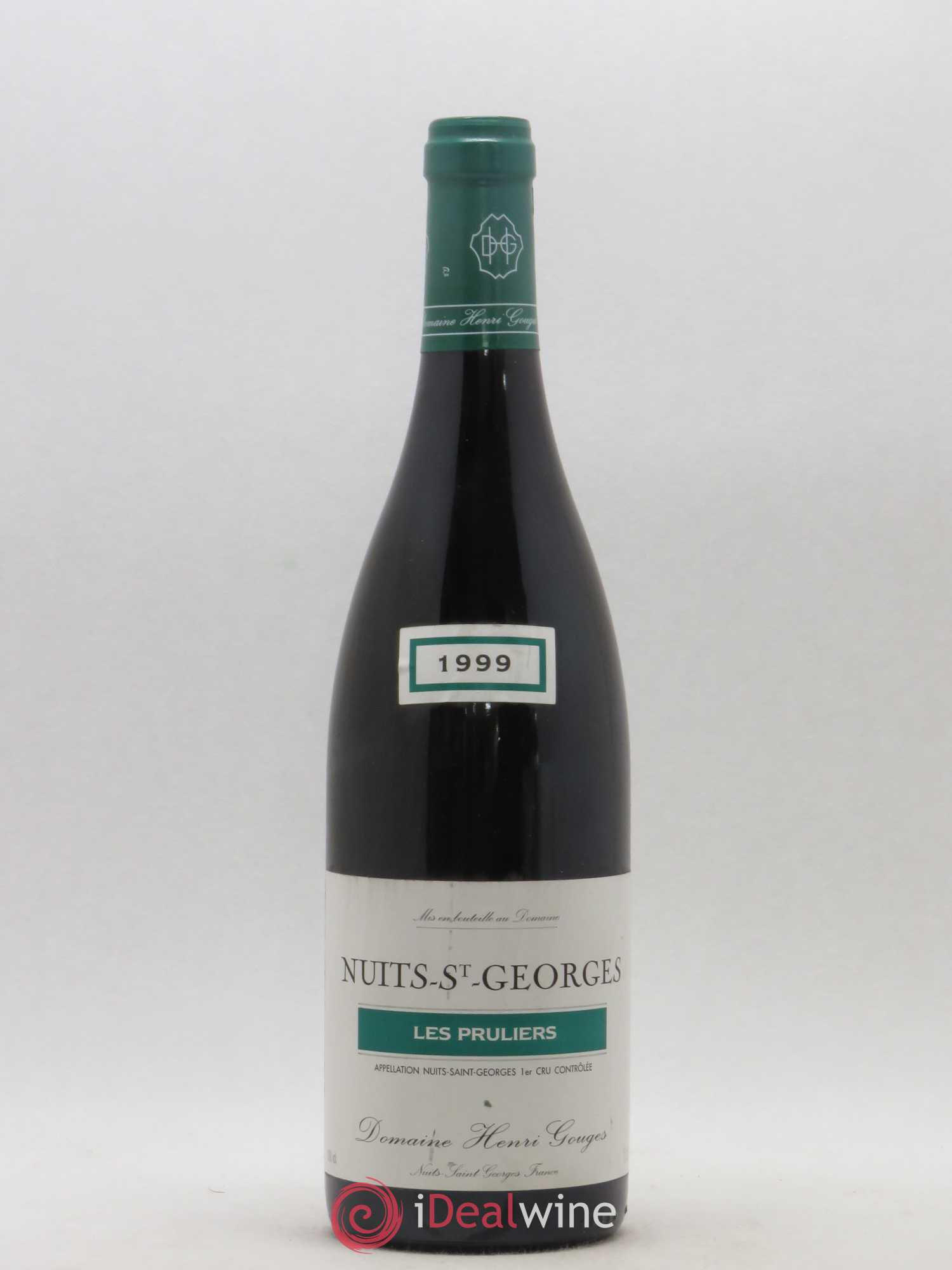 Nuits-Saint-Georges 1er Cru Les Pruliers Henri Gouges 1999 - Lot de 1 bouteille - 0