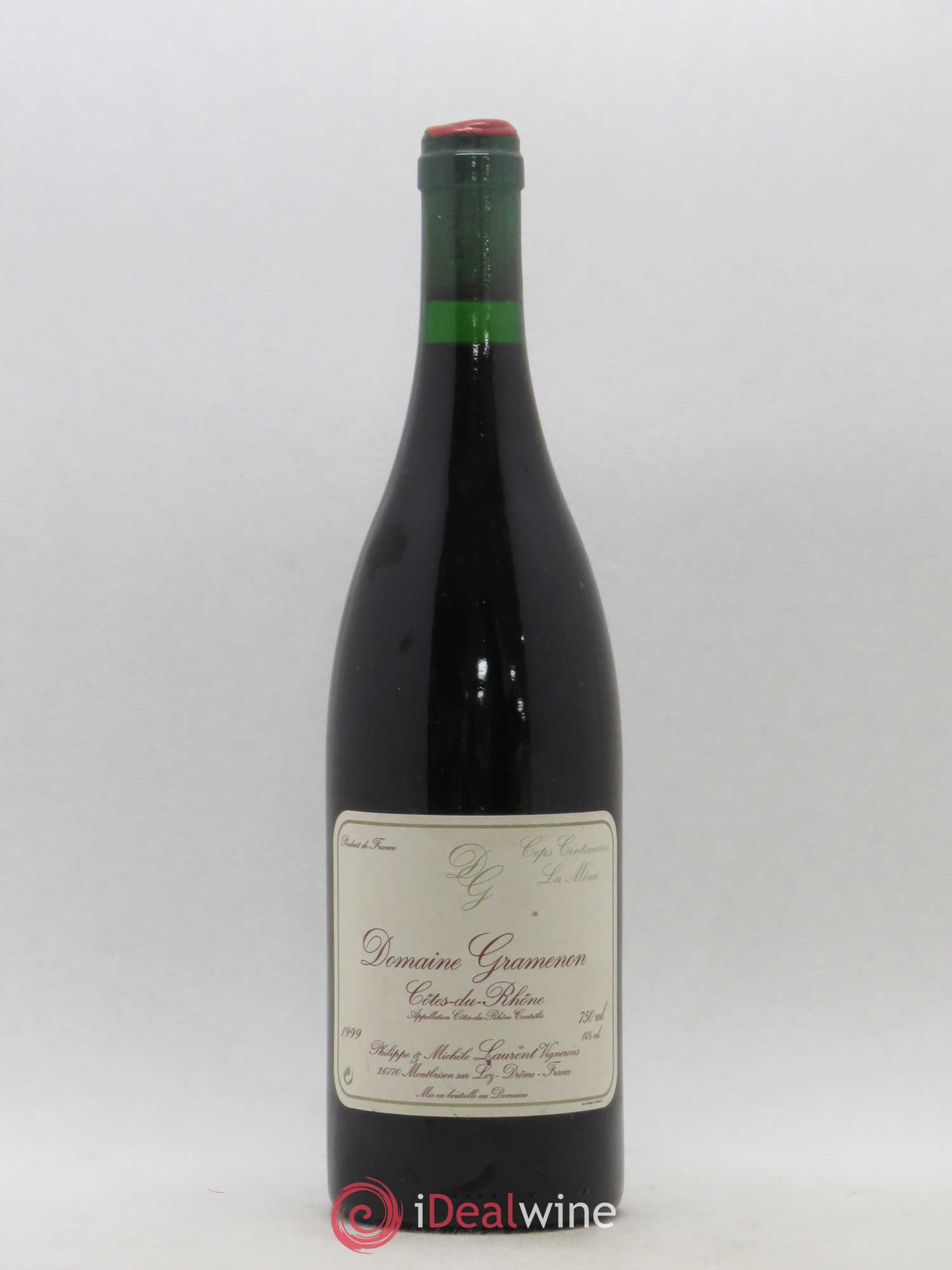 Côtes-du-Rhône La Mémé Ceps Centenaires Gramenon (Domaine) 1999 - Lot de 1 bouteille - 0