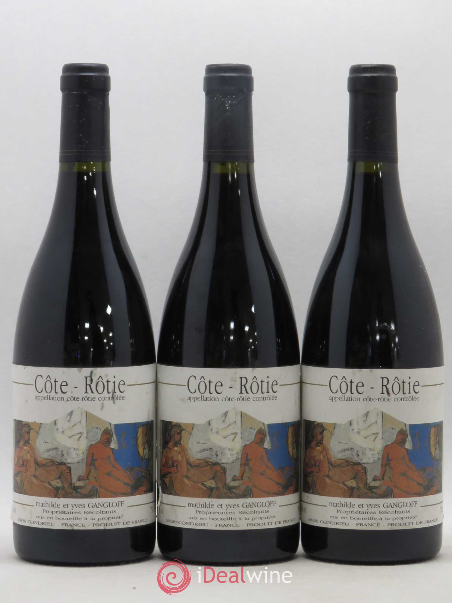 Côte-Rôtie Gangloff - Lot de 3 bouteilles - 0