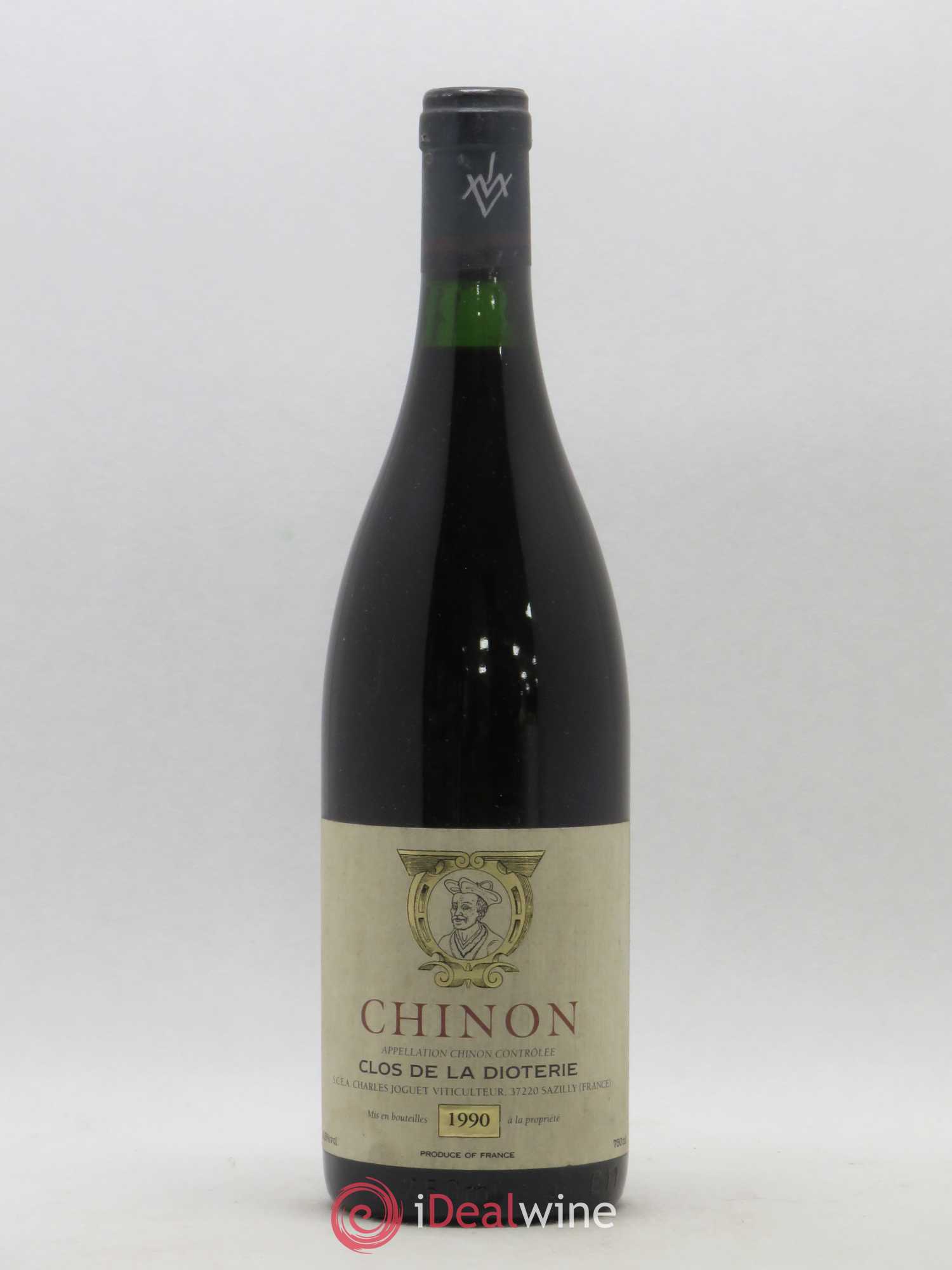 Chinon Clos de La Dioterie Charles Joguet 1990 - Lot de 1 bouteille - 0