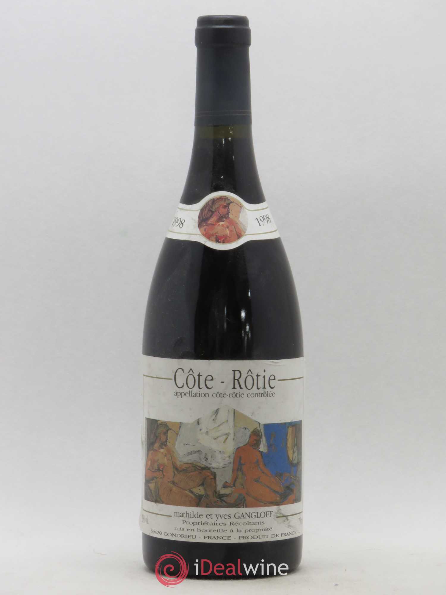 Côte-Rôtie Gangloff 1998 - Lot de 1 bouteille - 0