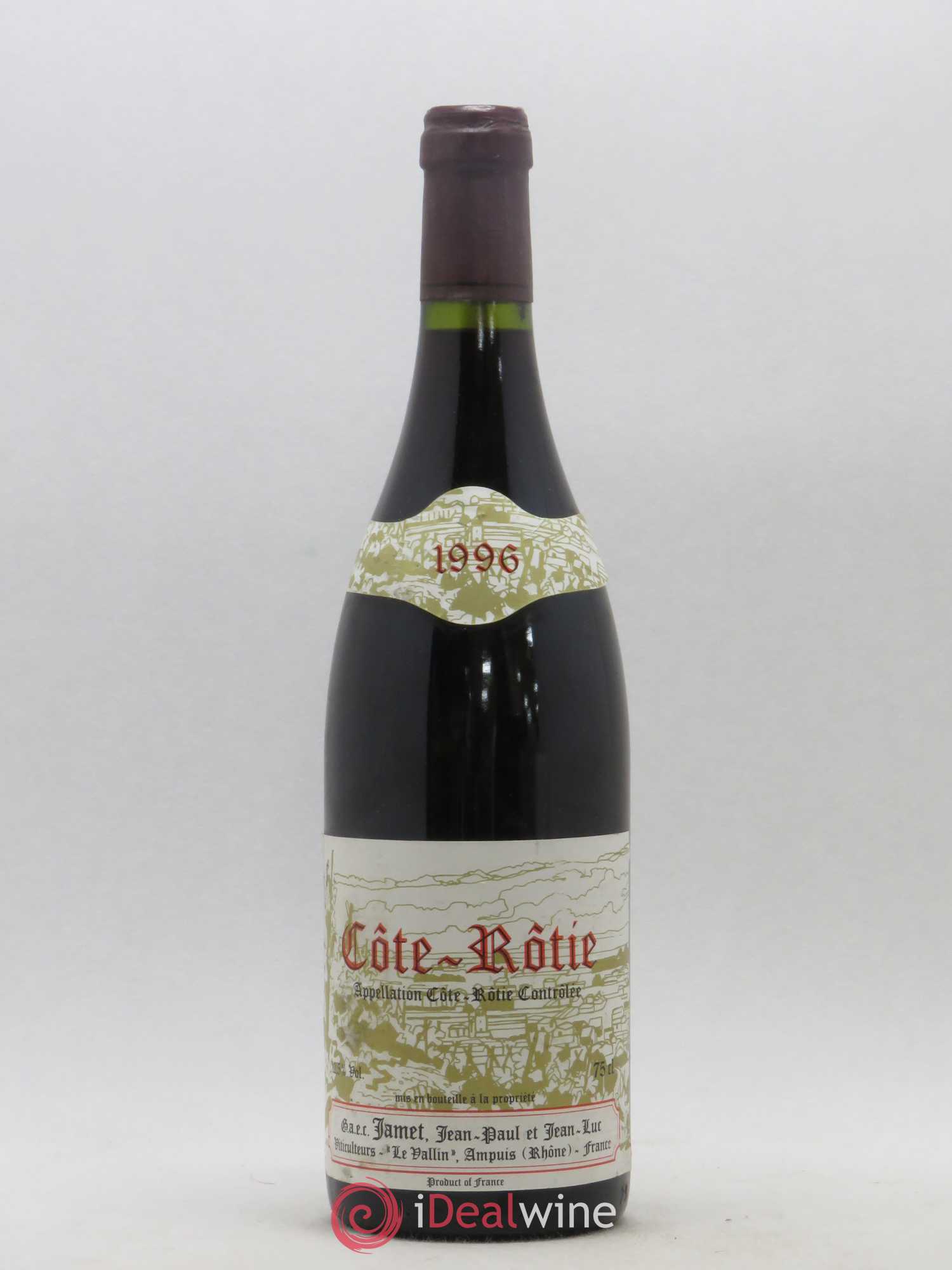 Côte-Rôtie Jamet (Domaine) 1996 - Lot de 1 bouteille - 0