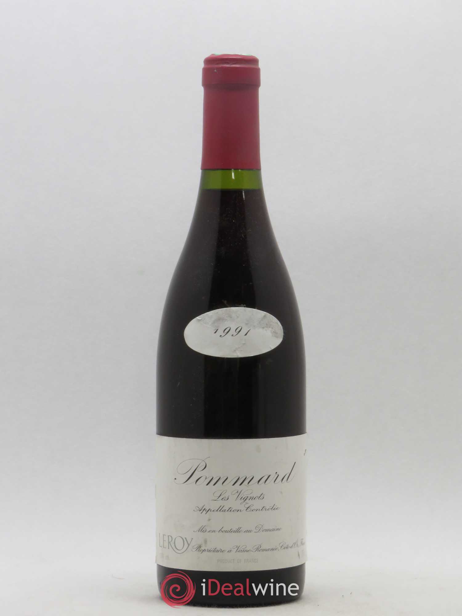 Pommard Les Vignots Leroy (Domaine) 1997 - Lot de 1 bouteille - 0