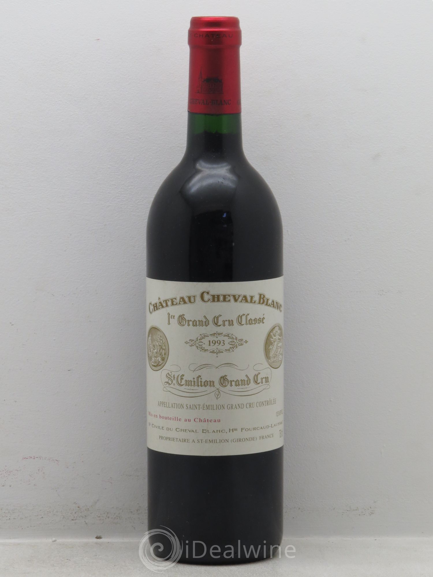Château Cheval Blanc 1er Grand Cru Classé A 1993 - Lot de 1 bouteille - 0
