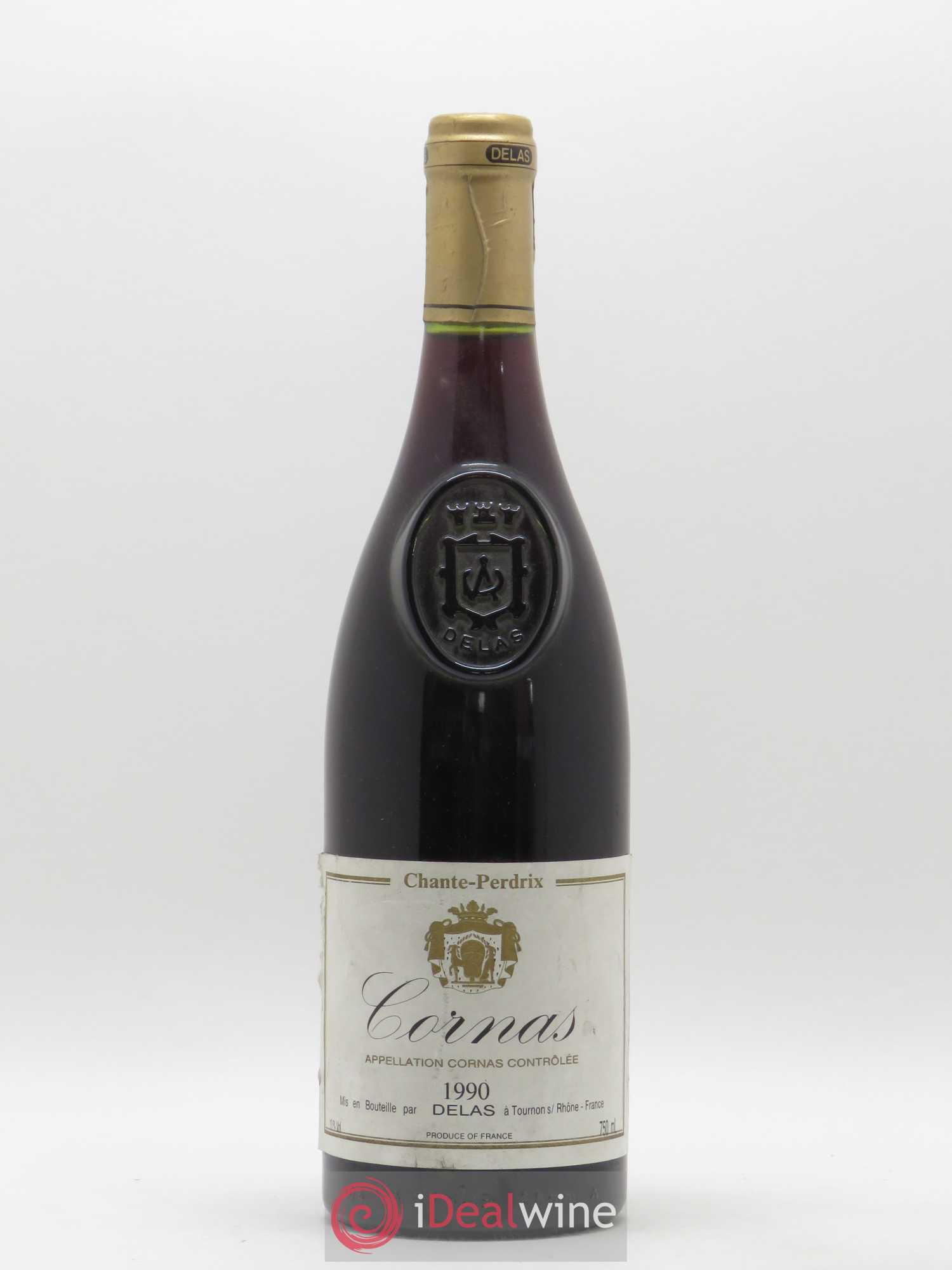 Cornas Chante-Perdrix Delas Frères 1990 - Lot de 1 bouteille - 0