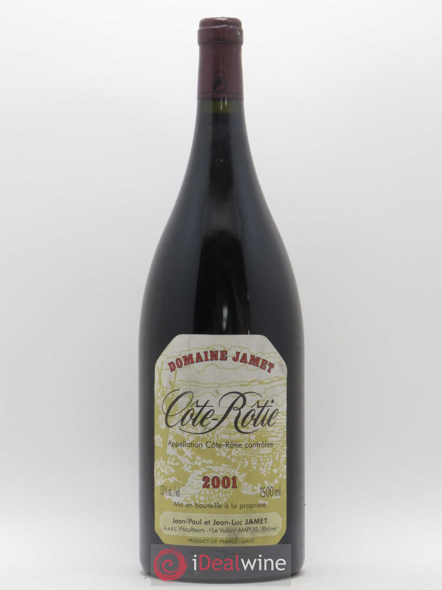 Côte-Rôtie Jamet (Domaine) 2001 - Lot de 1 magnum - 0