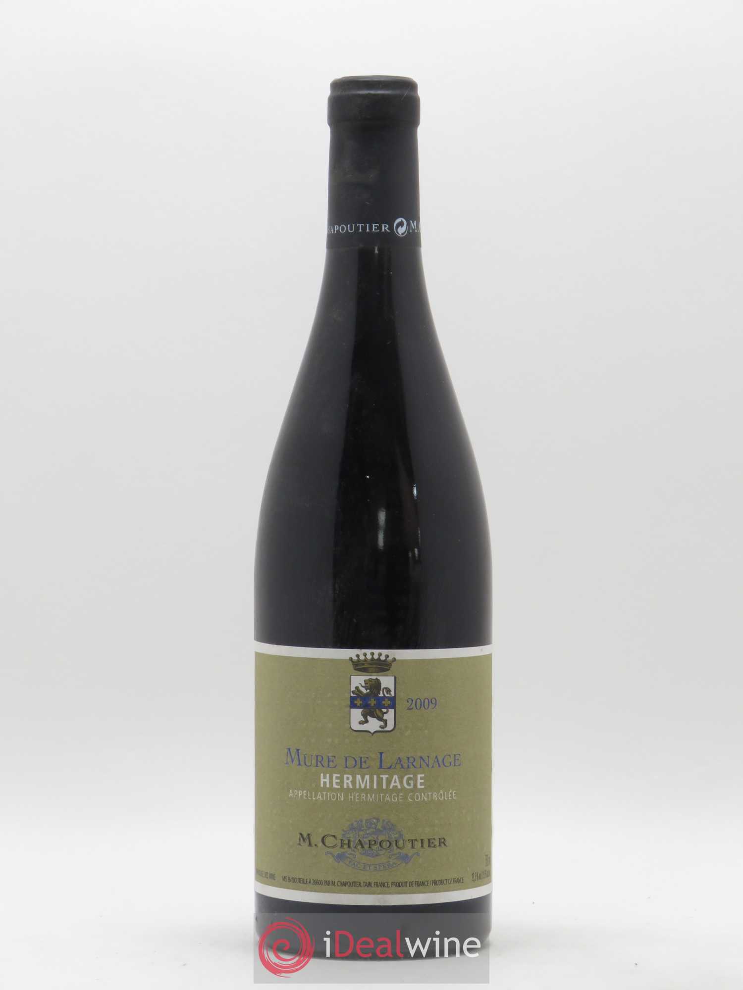 Hermitage Mure De Larnage Chapoutier 2009 - Posten von 1 Flasche - 0
