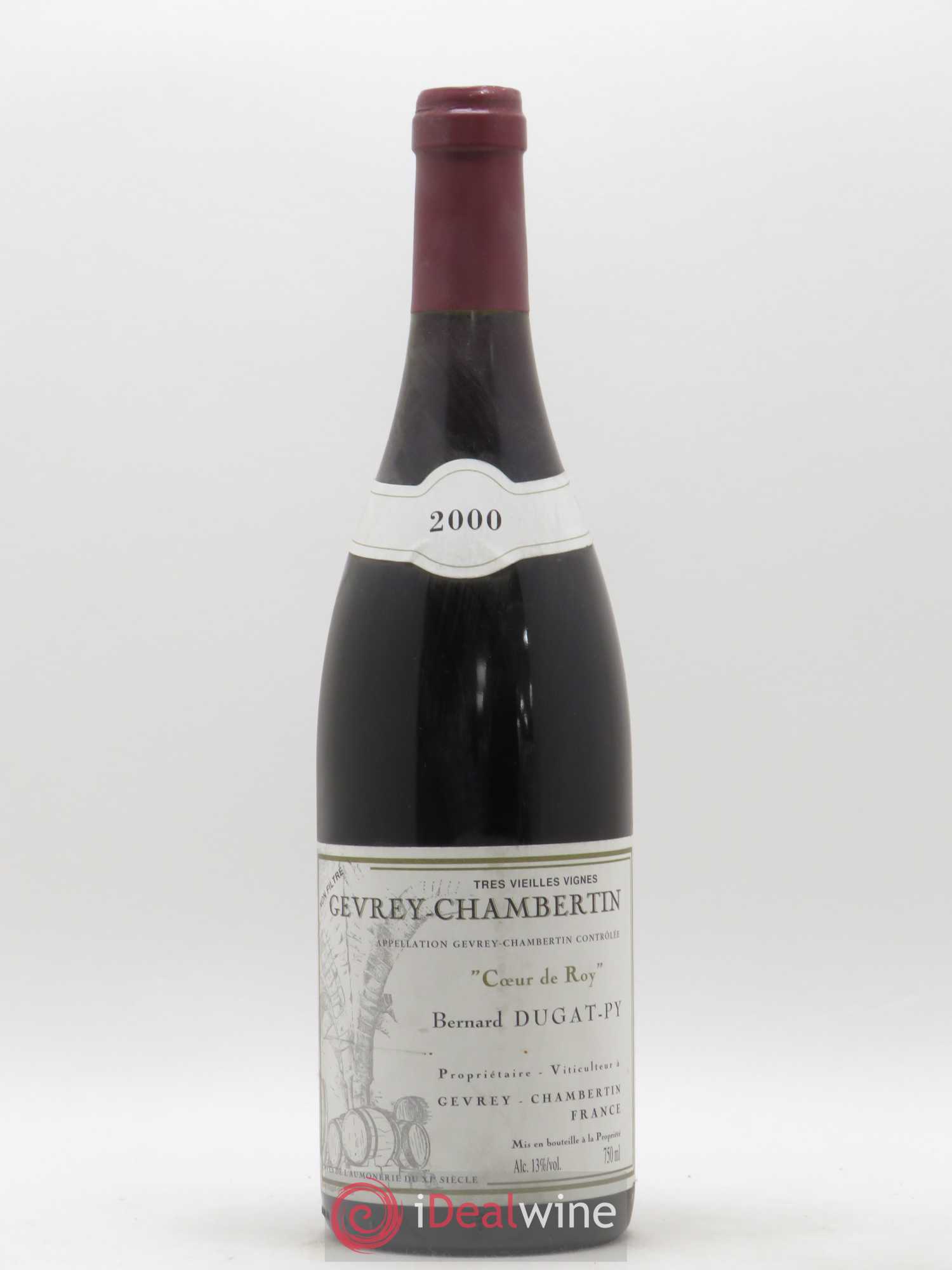 Gevrey-Chambertin Coeur de Roy Très Vieilles Vignes Dugat-Py 2000 - Lot de 1 bouteille - 0