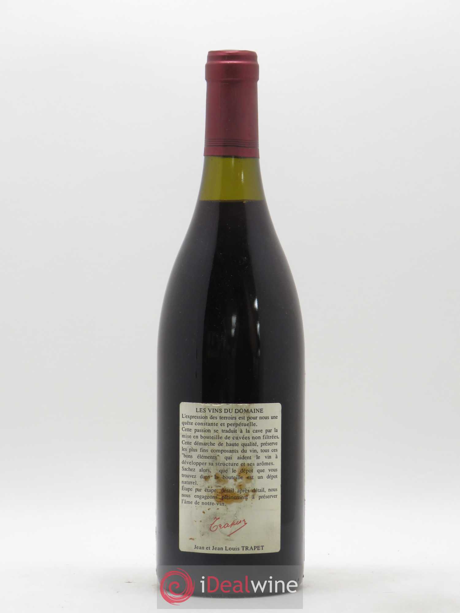 Chambertin Grand Cru Domaine Trapet 1996 - Lot de 1 bouteille - 1