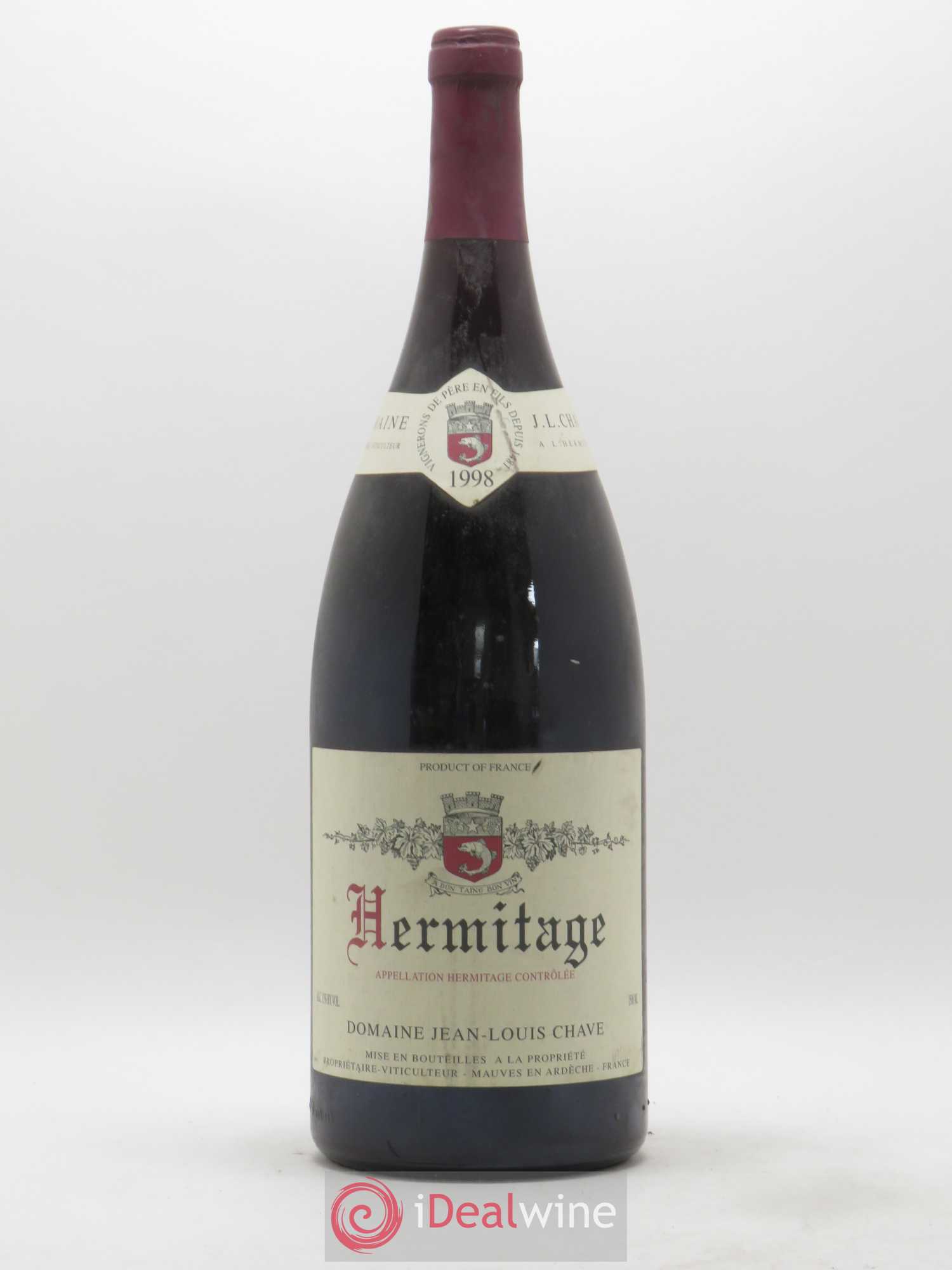 Hermitage Jean-Louis Chave 1998 - Lot de 1 magnum - 0