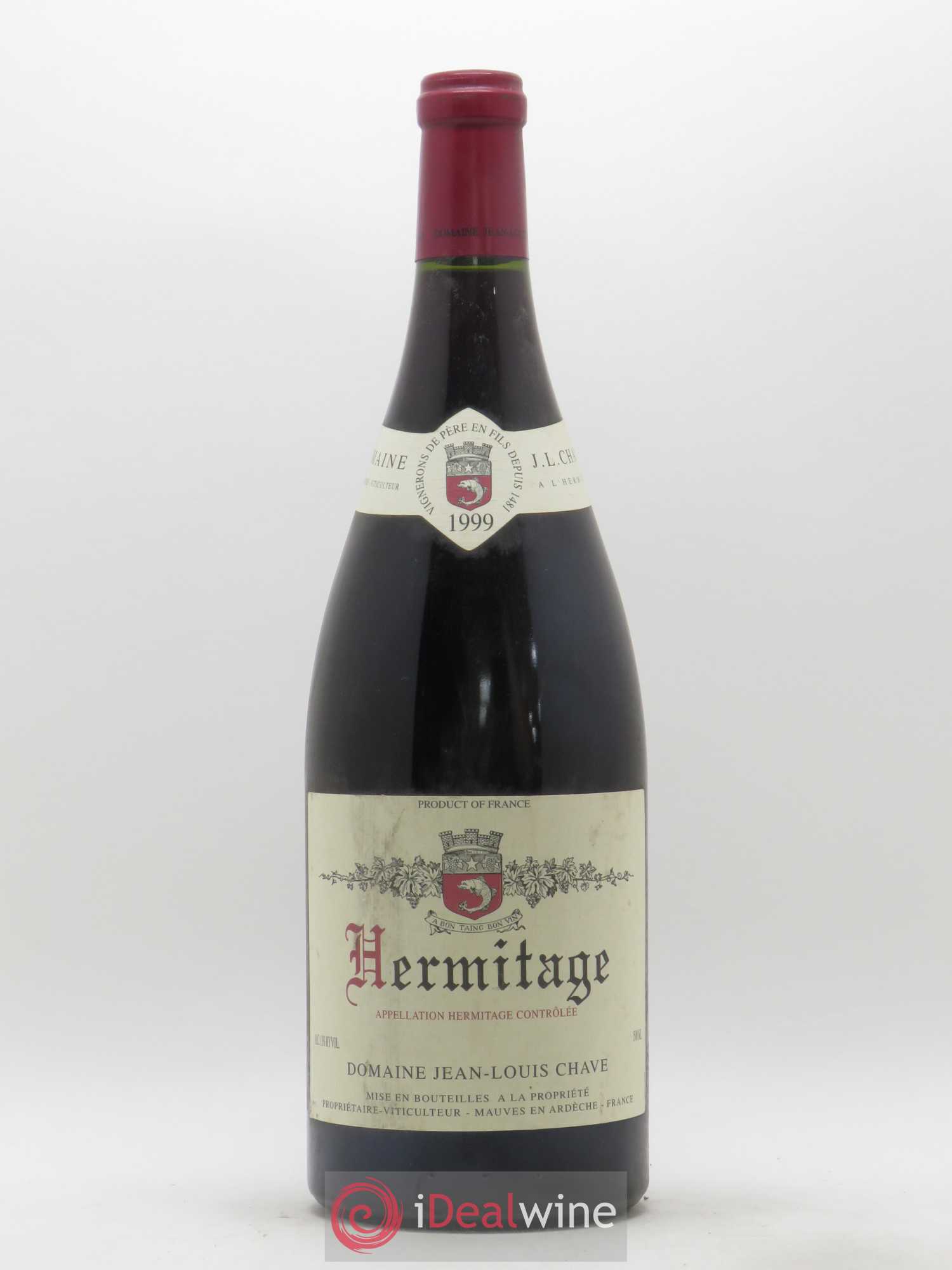 Hermitage Jean-Louis Chave 1999 - Lot de 1 magnum - 0