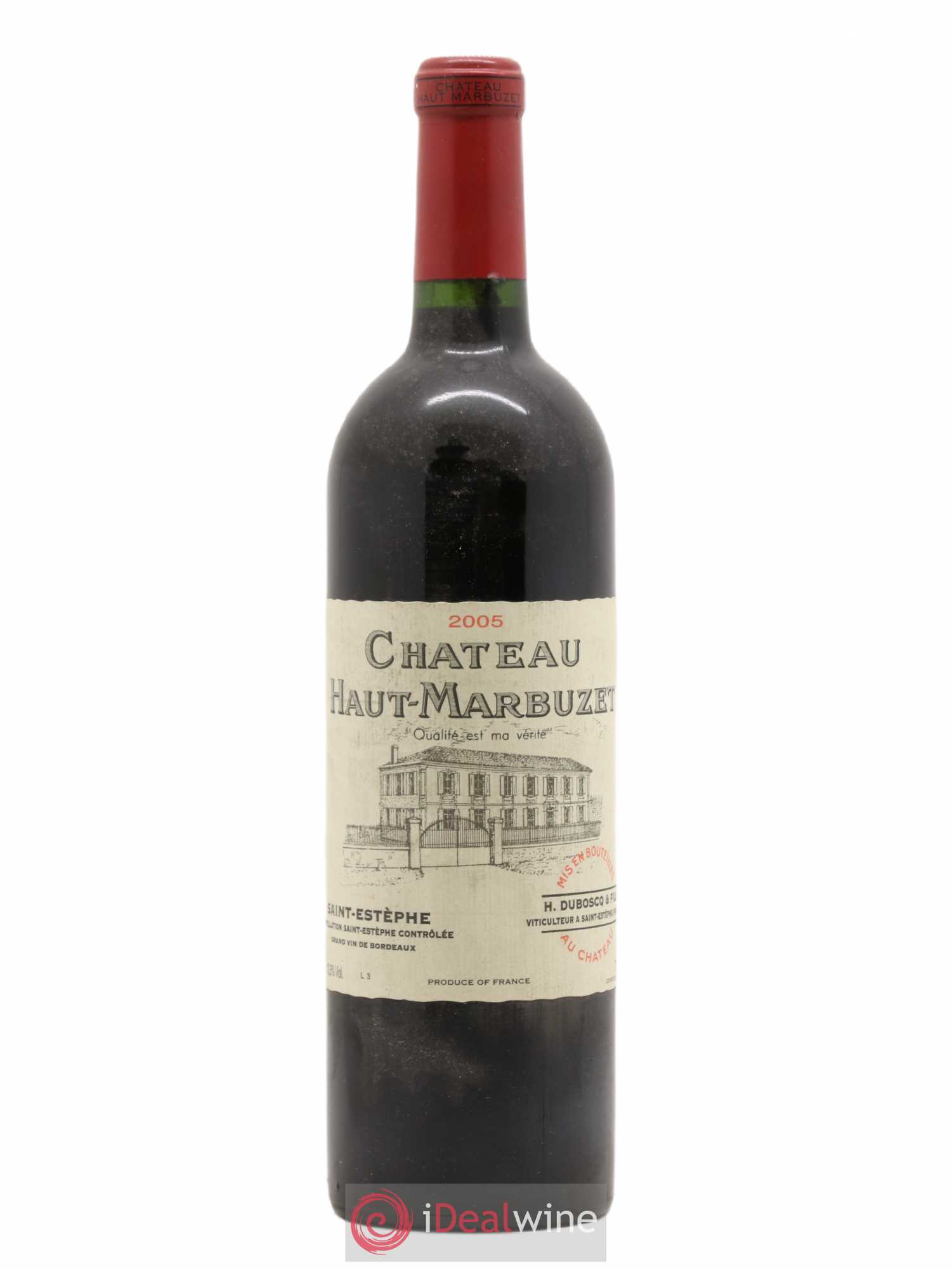 Château Haut Marbuzet 2005 - Lot de 1 bouteille - 0