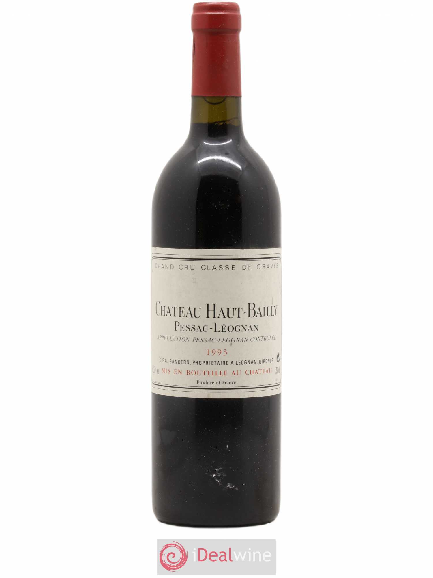 Château Haut-Bailly Cru Classé de Graves 1993 - Lot de 1 bouteille - 0