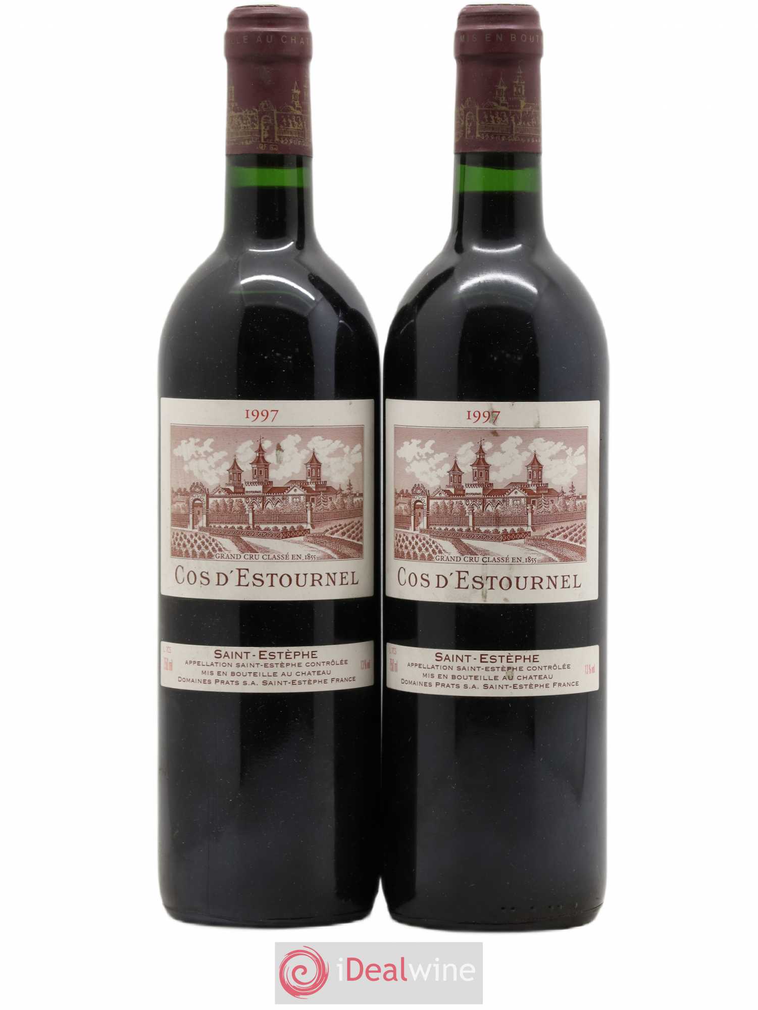 Cos d'Estournel 2ème Grand Cru Classé 1997 - Lot de 2 bouteilles - 0