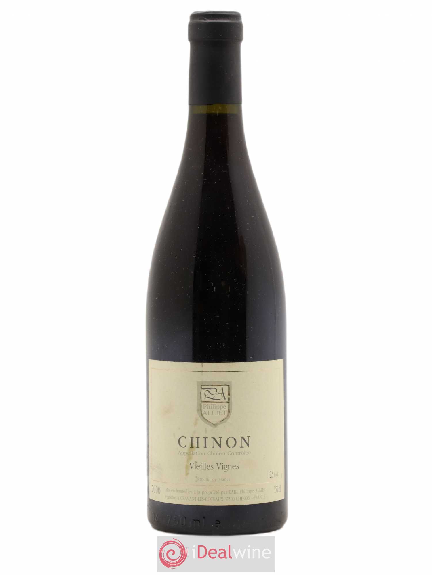 Chinon Vieilles Vignes Philippe Alliet 2000 - Lot de 1 bouteille - 0