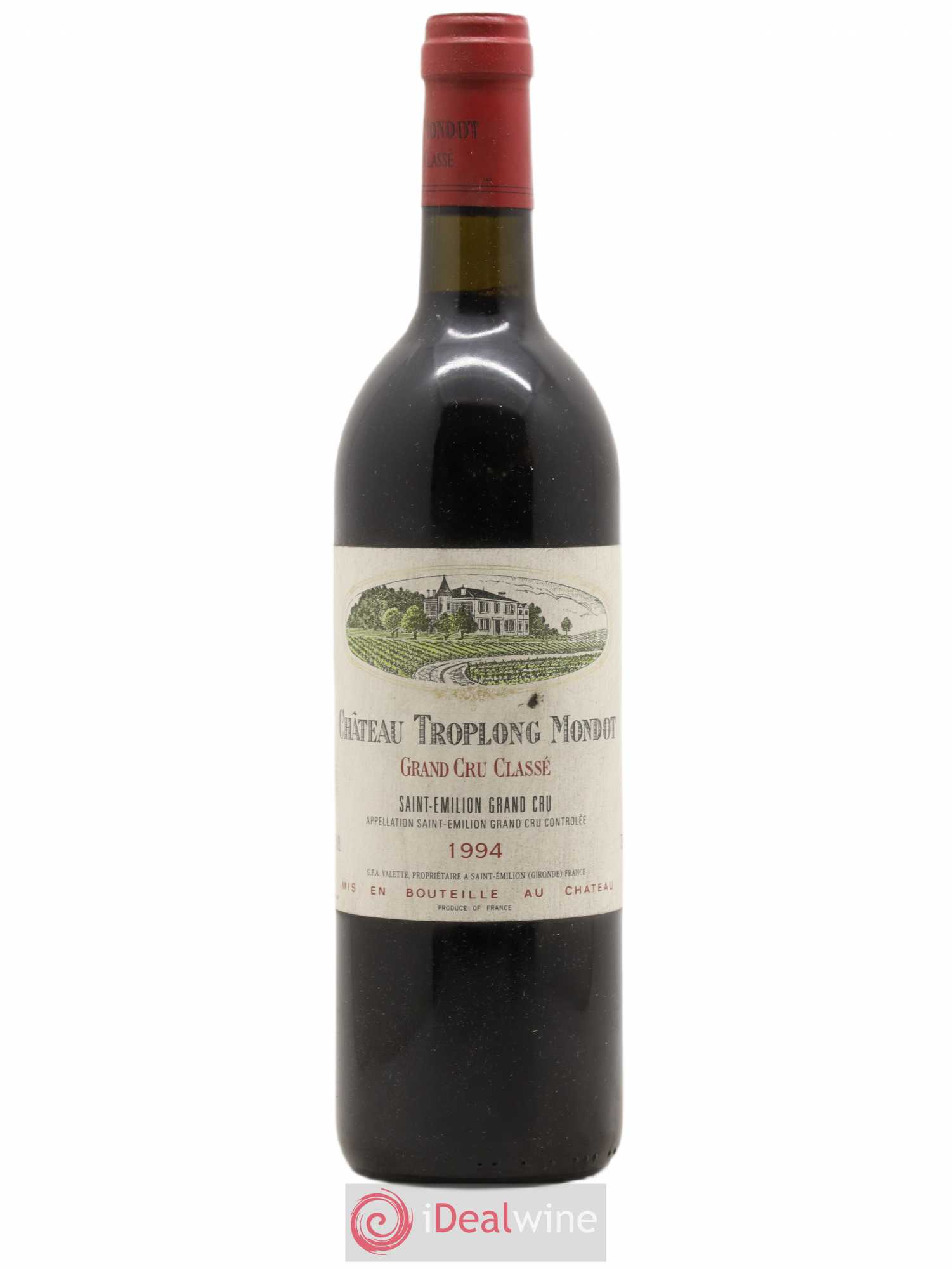Château Troplong Mondot 1er Grand Cru Classé B 1994 - Lot de 1 bouteille - 0