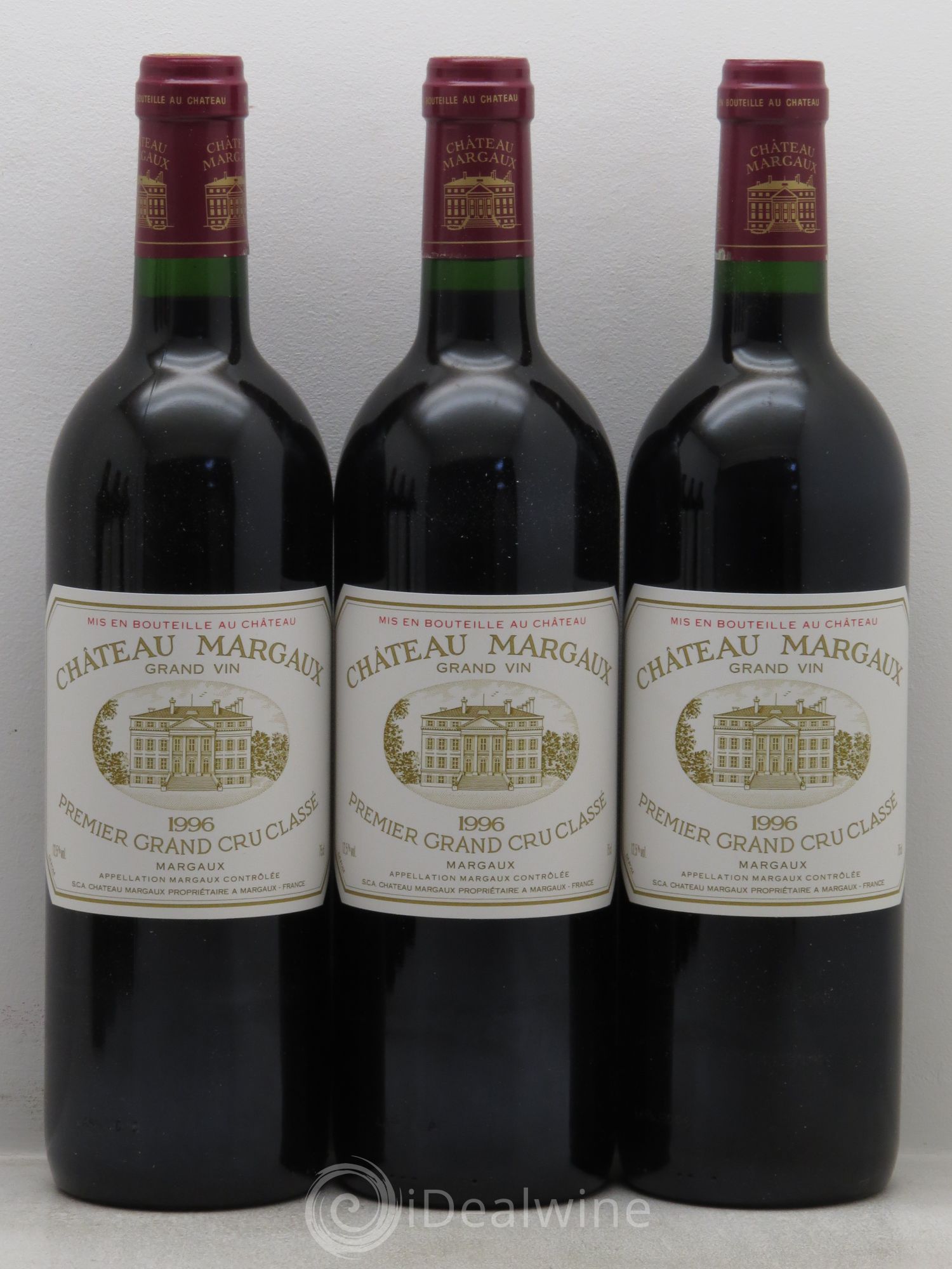 Château Margaux 1er Grand Cru Classé 1996 - Lot de 12 bouteilles - 2