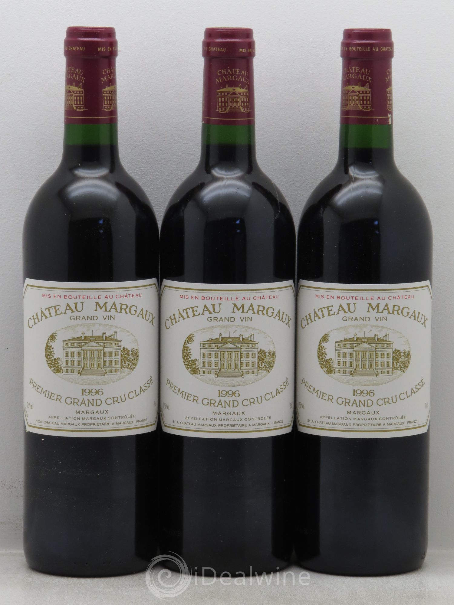 Château Margaux 1er Grand Cru Classé 1996 - Lot de 12 bouteilles - 3