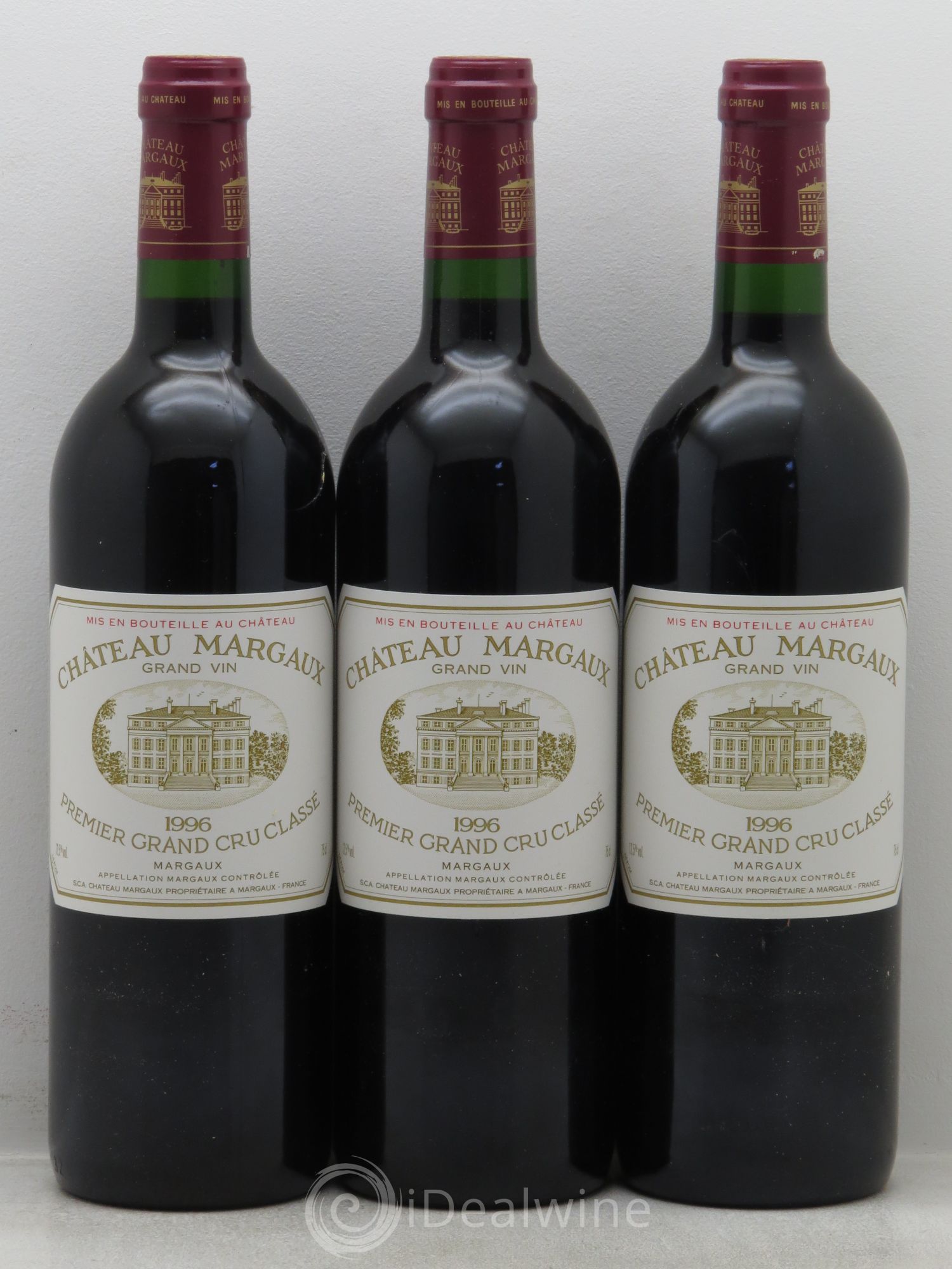 Château Margaux 1er Grand Cru Classé 1996 - Lot de 12 bouteilles - 4