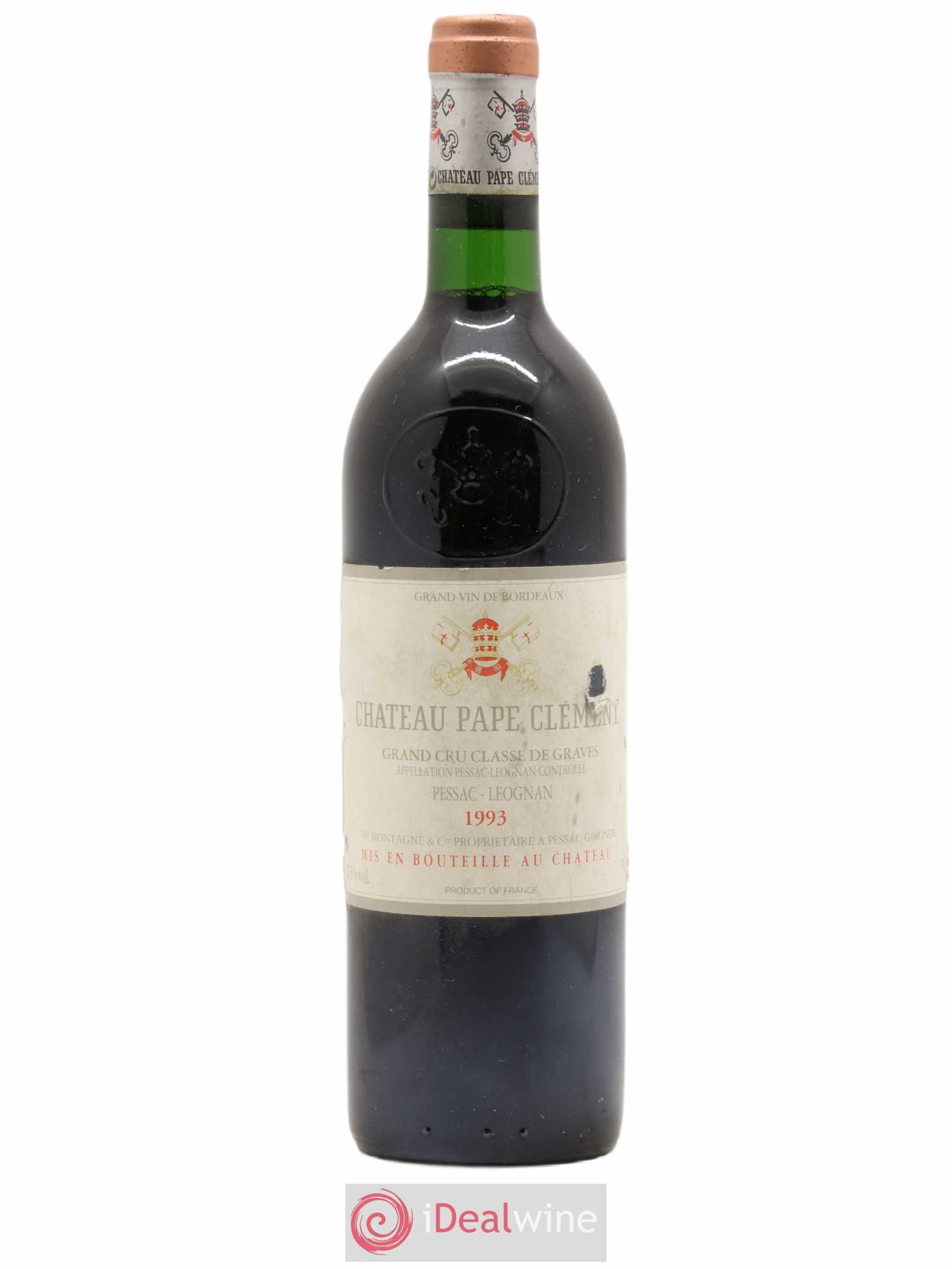 Château Pape Clément Cru Classé de Graves 1993 - Lot de 1 bouteille - 0