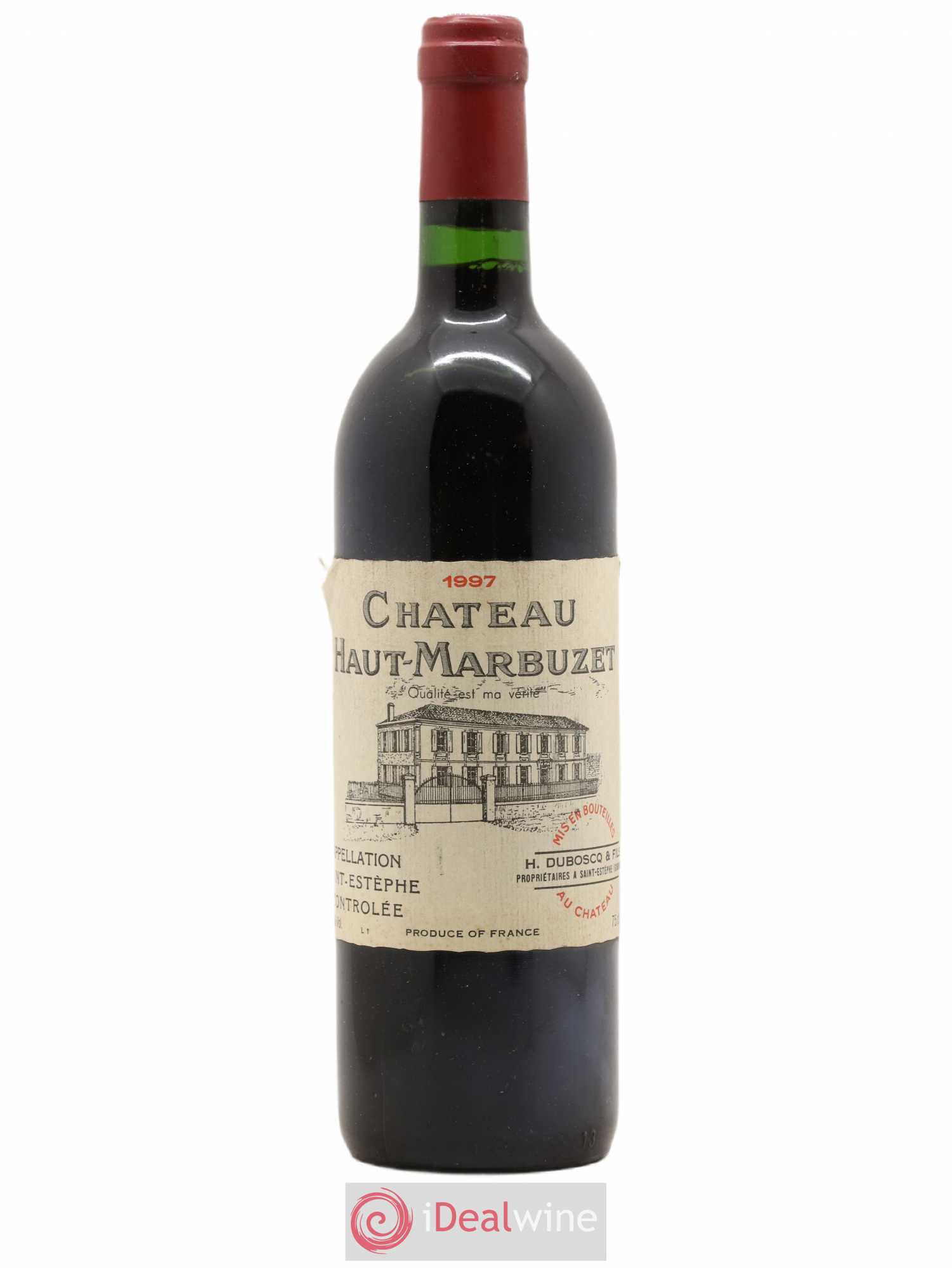 Château Haut Marbuzet 1997 - Lot de 1 bouteille - 0