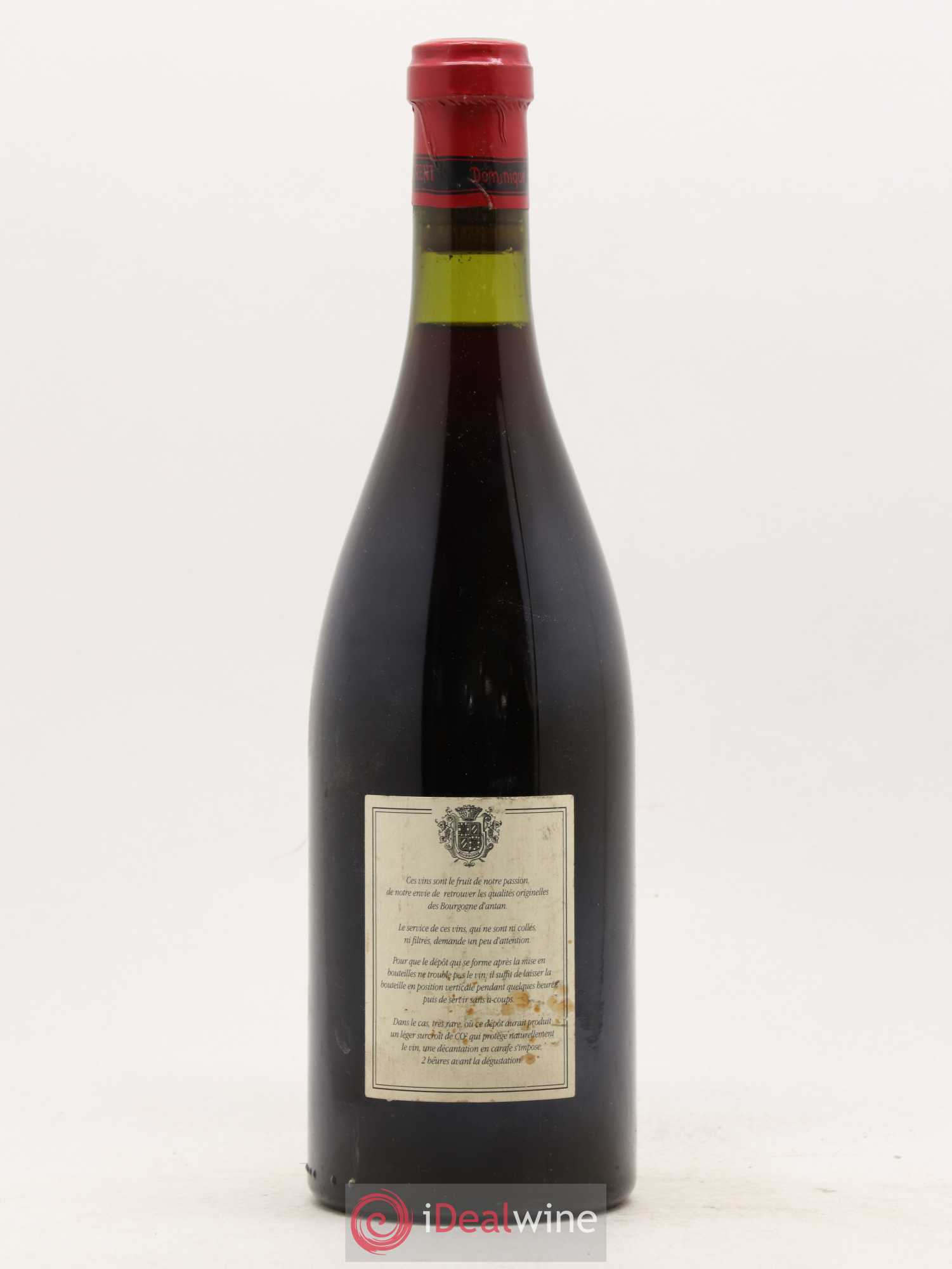 Clos de la Roche Grand Cru Cuvée Tradition Dominique Laurent 2001 - Lot de 1 bouteille - 1
