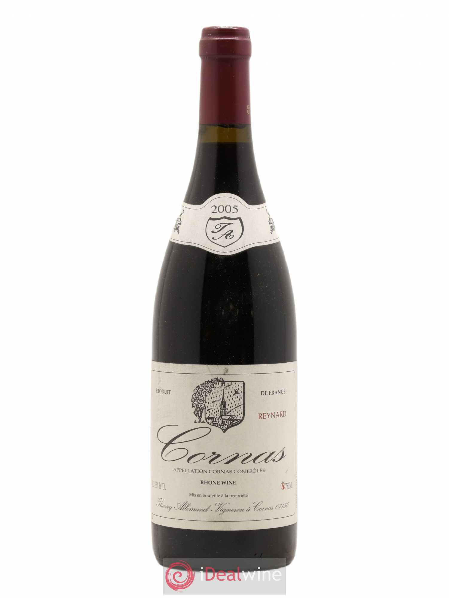 Cornas Reynard Thierry Allemand 2005 - Lot de 1 bouteille - 0