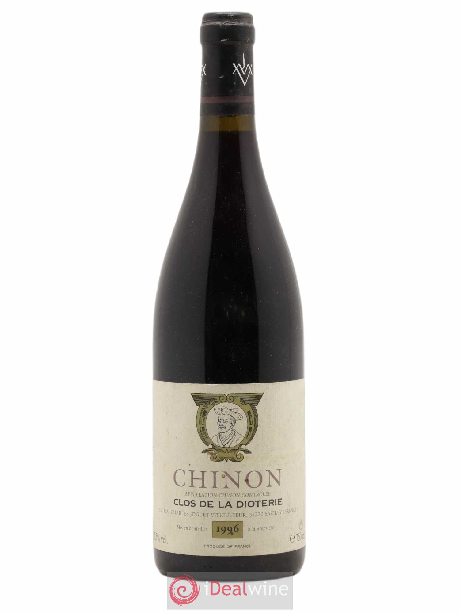 Chinon Clos de La Dioterie Charles Joguet 1996 - Lot de 1 bouteille - 0
