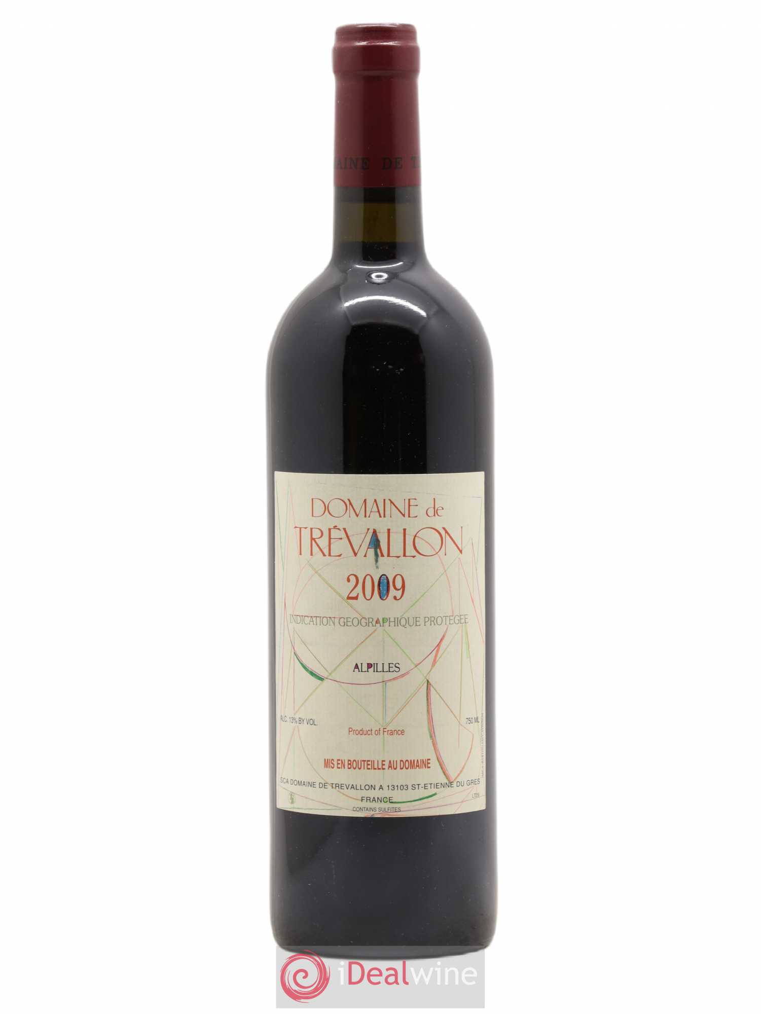Alpilles Trévallon (Domaine de) Eloi Dürrbach 2009 - Lot de 1 bouteille - 0