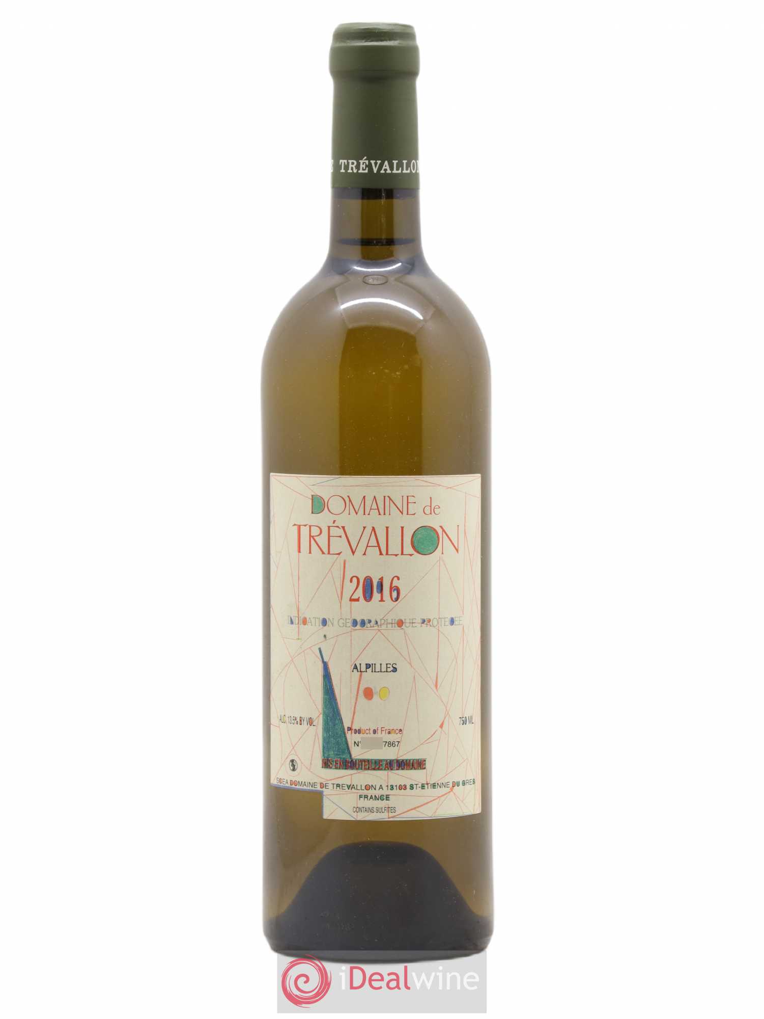 Alpilles Trévallon (Domaine de) Eloi Dürrbach 2016 - Lot de 1 bouteille - 0
