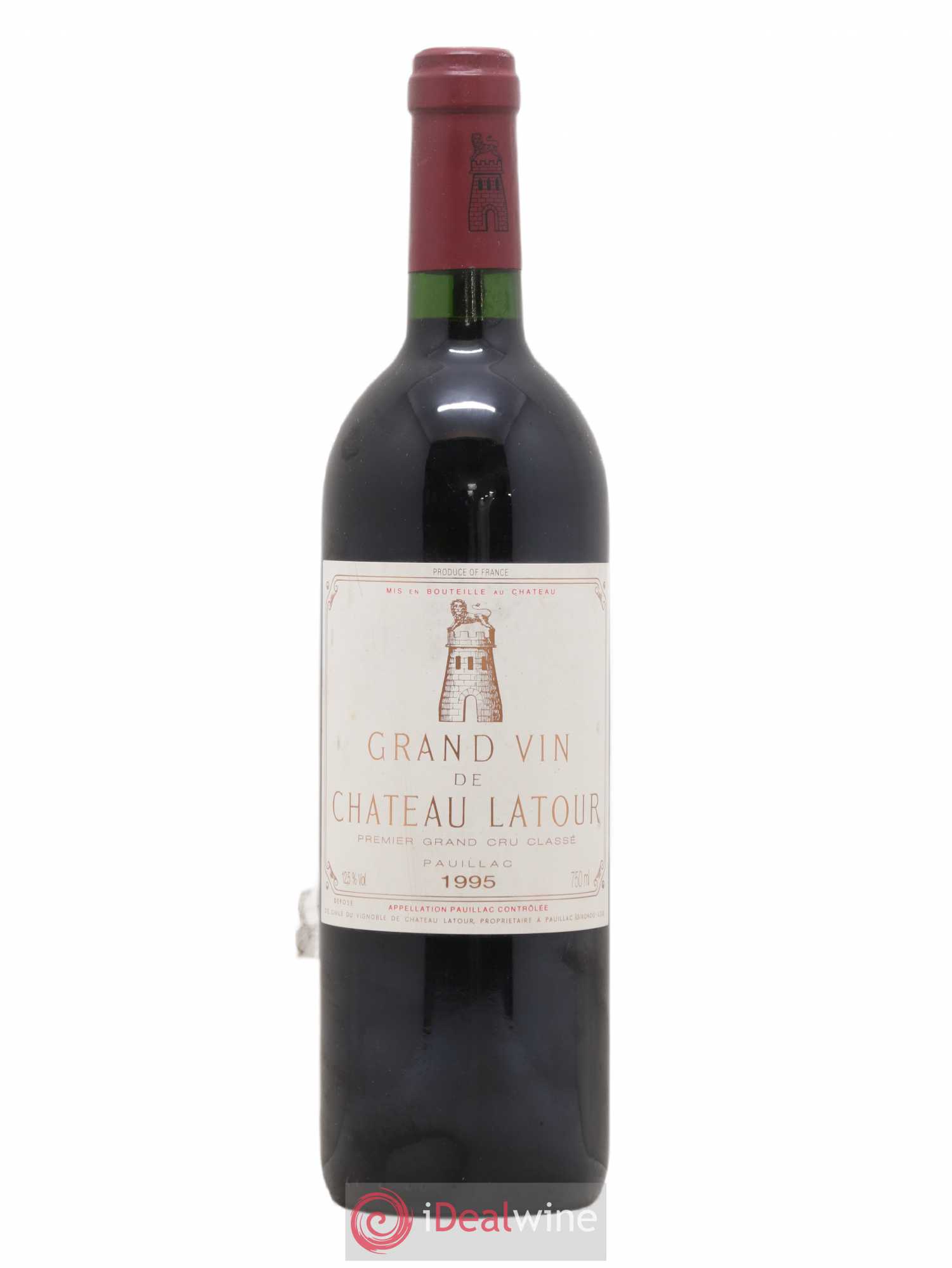 Château Latour 1er Grand Cru Classé 1995 - Lot de 1 bouteille - 0
