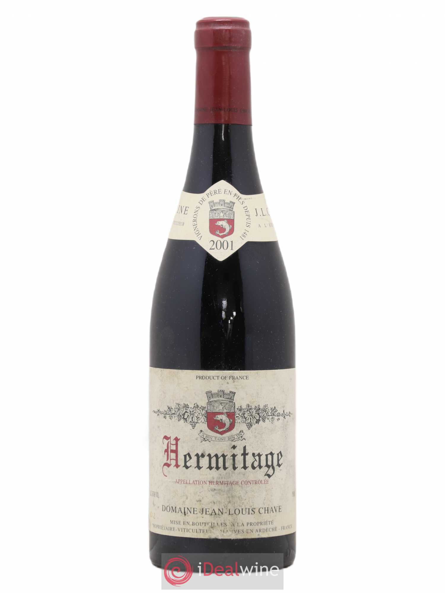 Hermitage Jean-Louis Chave 2001 - Lot de 1 bouteille - 0