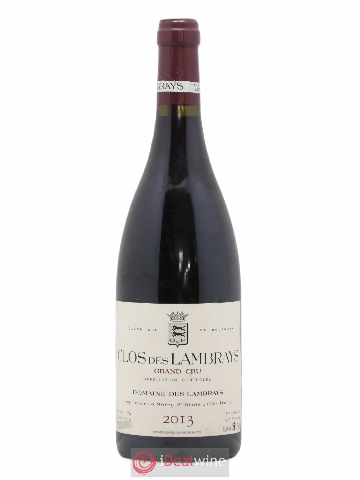 Clos des Lambrays Grand Cru Domaine des Lambrays 2013 - Lot de 1 bouteille - 0