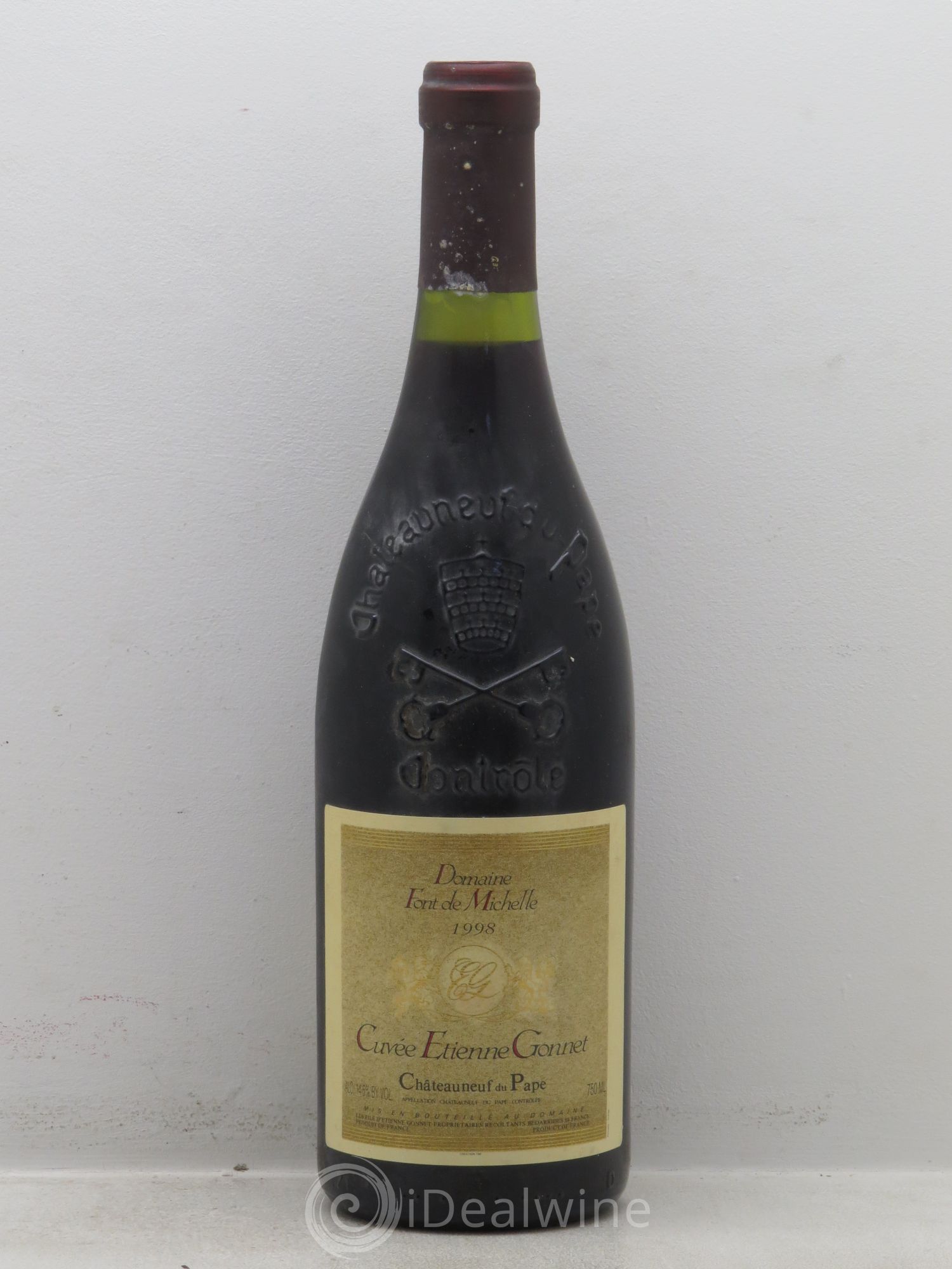 Châteauneuf-du-Pape Domaine Font de Michelle Cuvée Etienne Gonnet Famille Gonnet 1998 - Lot de 1 bouteille - 0