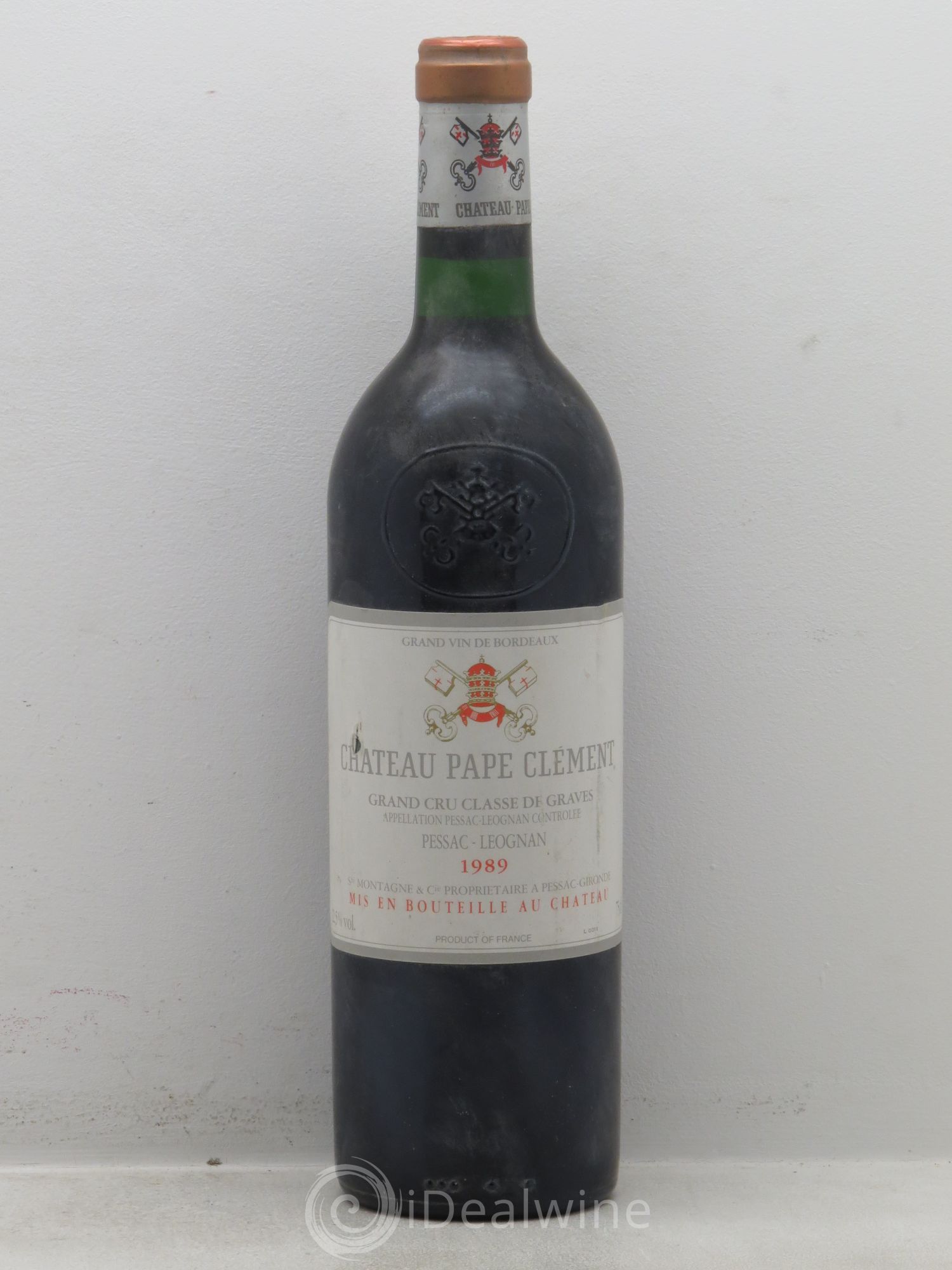 Château Pape Clément Cru Classé de Graves 1989 - Lot de 6 bouteilles - 0