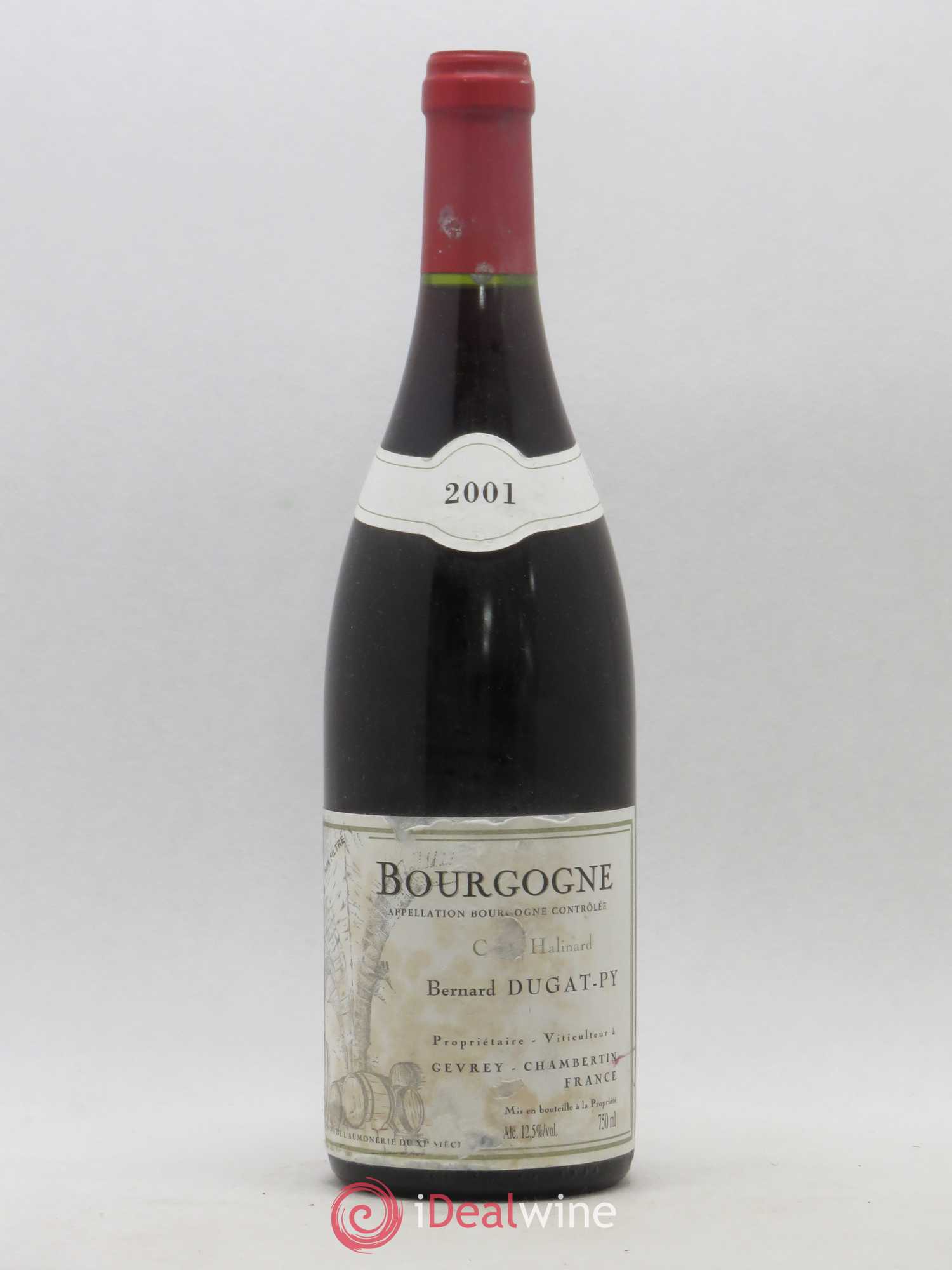 Bourgogne Cuvée Halinard Dugat-Py 2001 - Lot de 1 bouteille - 0