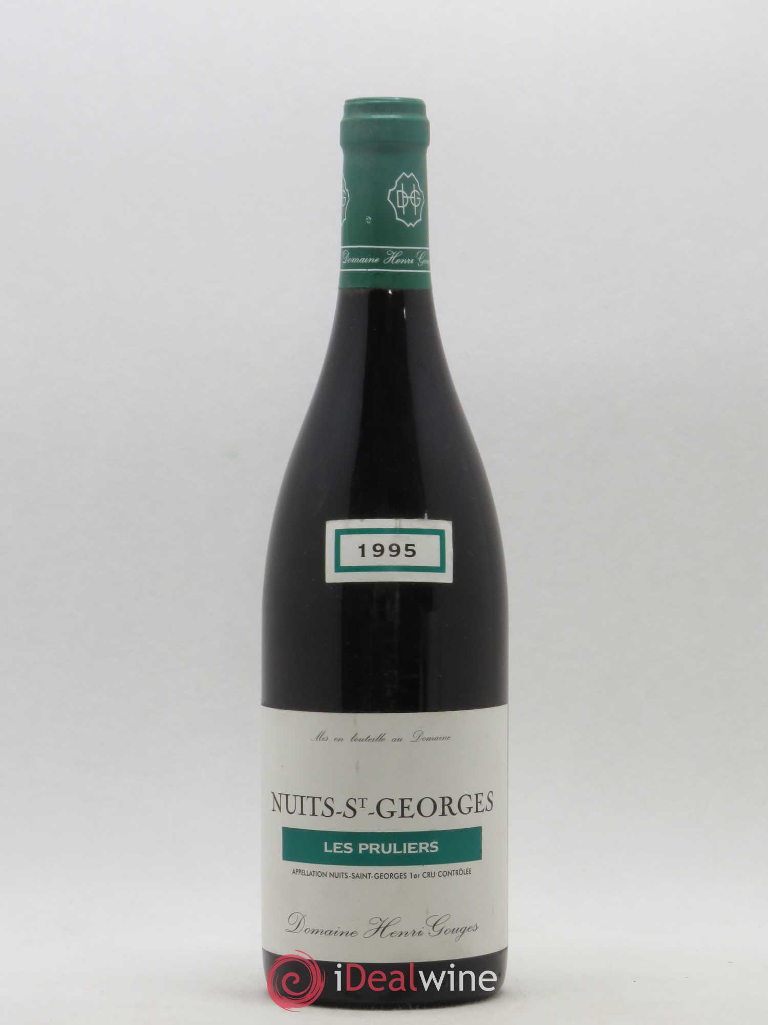Nuits-Saint-Georges 1er Cru Les Pruliers Henri Gouges 1995 - Posten von 1 Flasche - 0
