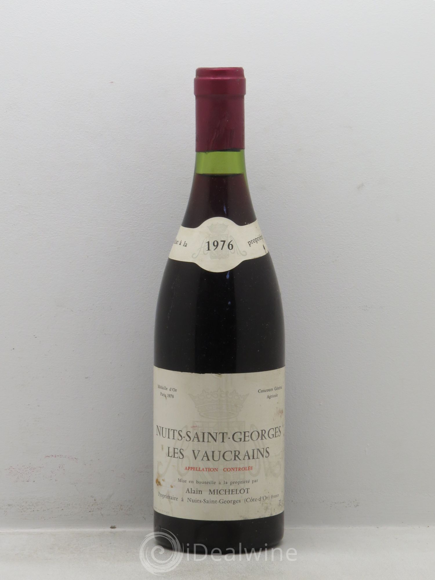 Nuits-Saint-Georges Les Vaucrains 1976 - Posten von 1 Flasche - 0