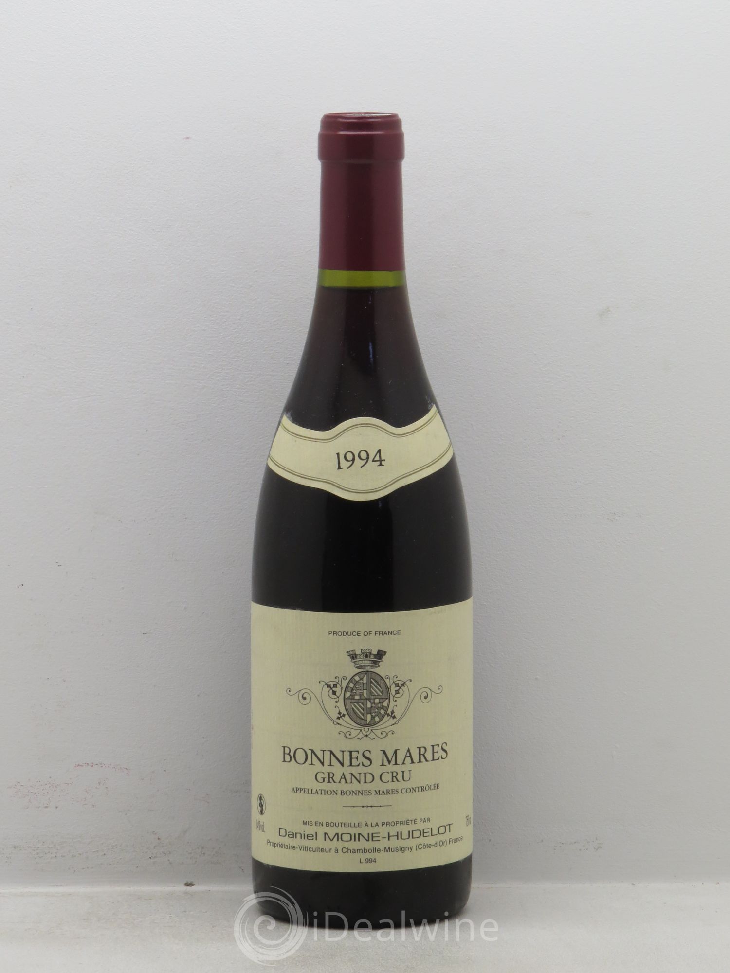 Bonnes-Mares Grand Cru Domaine Moine Hudelot 1994 - Posten von 1 Flasche - 0