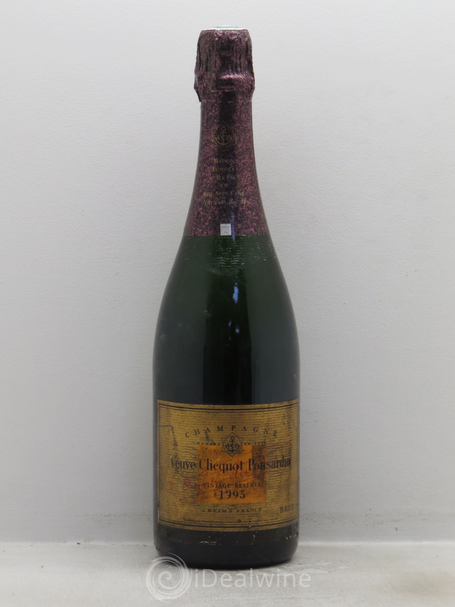 Vintage Veuve Clicquot 1995 - Lot de 1 bouteille - 0