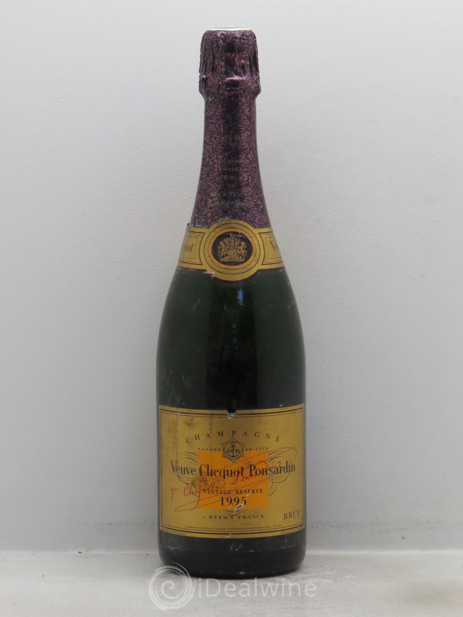 Vintage Veuve Clicquot 1995 - Lot de 1 bouteille - 0