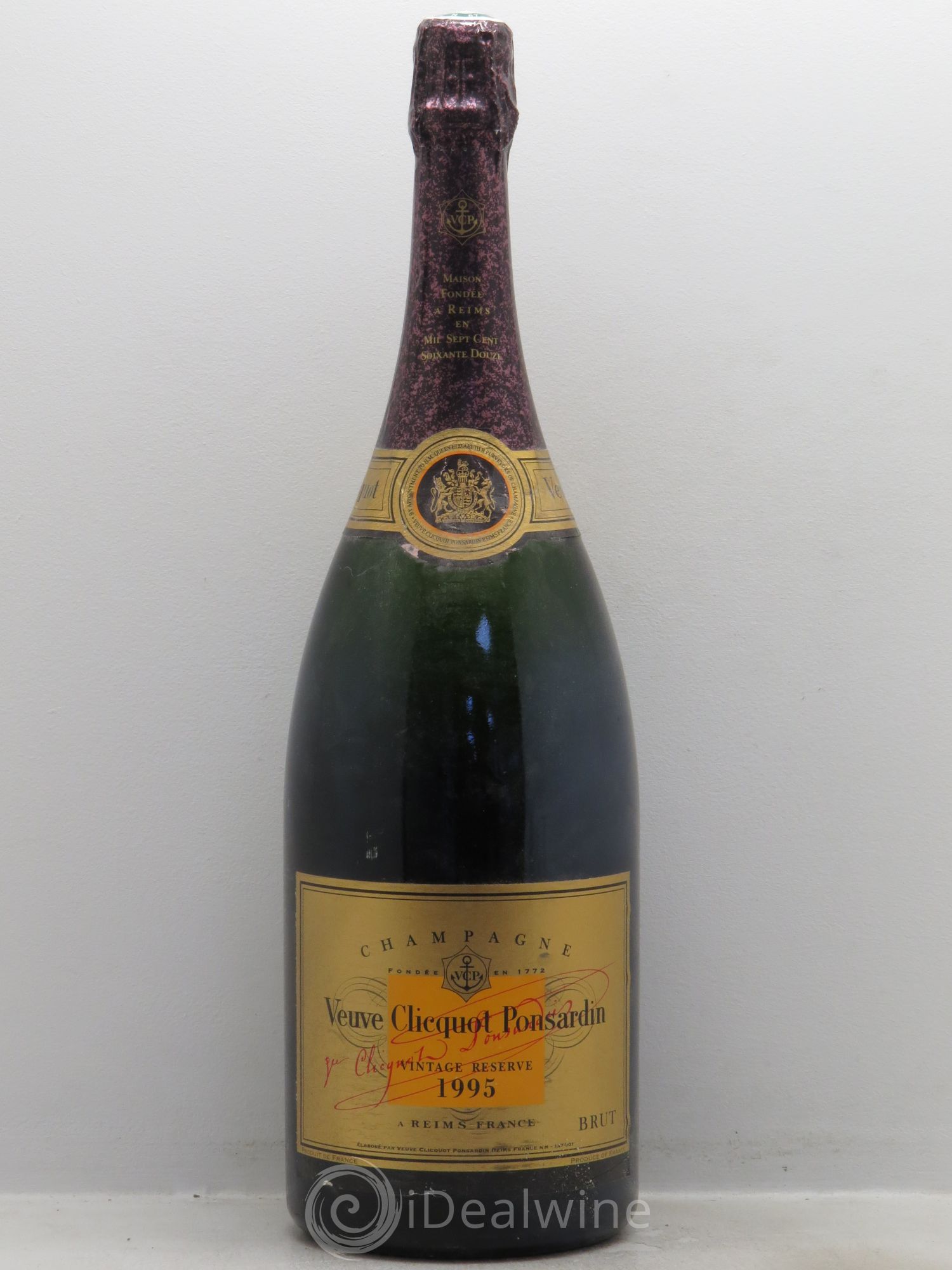 Vintage Veuve Clicquot 1995 - Lot de 1 magnum - 0